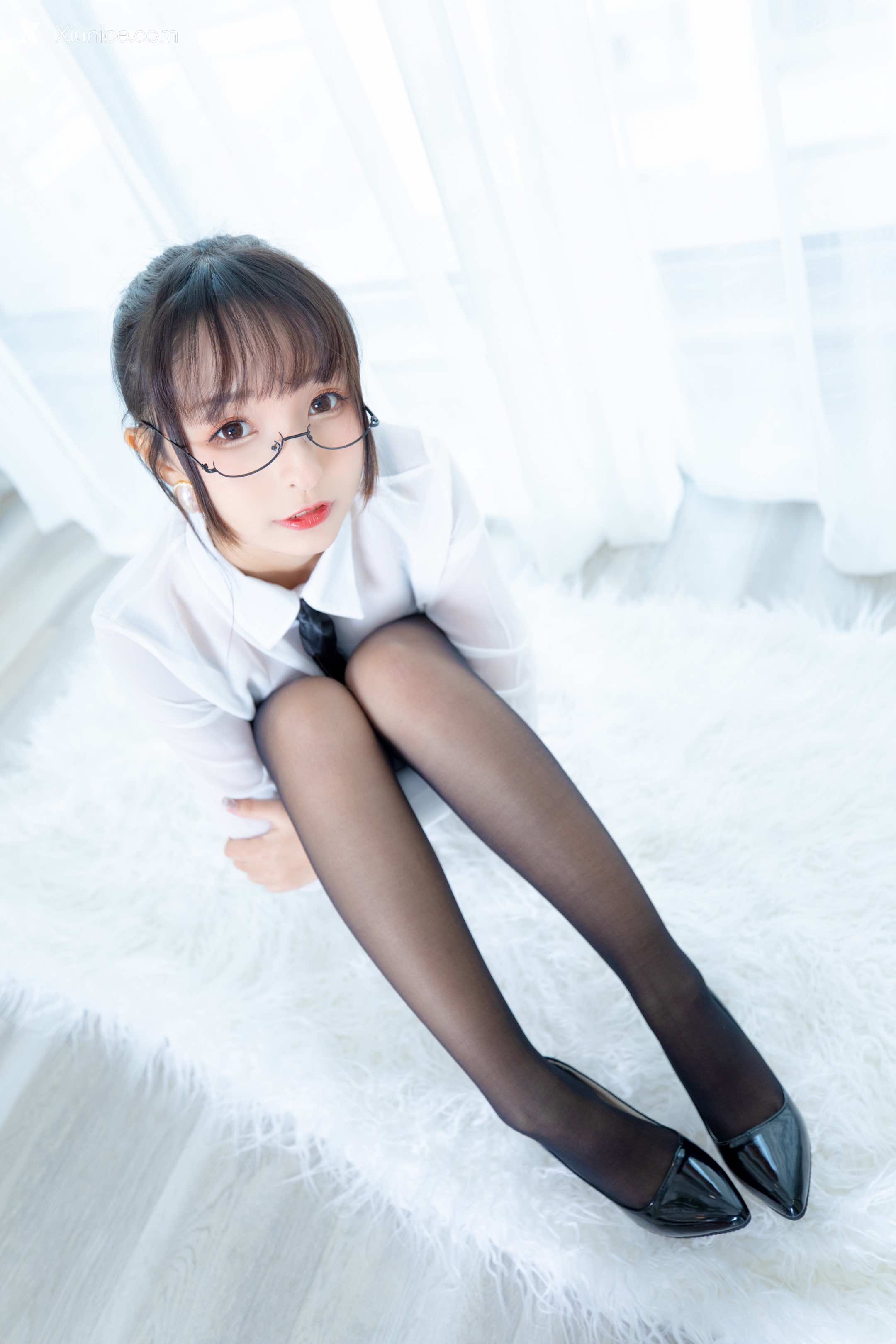 Coser@神楽坂真冬 Vol.055 电子相册-白色办公室《ホワイトオフィス》 第31张