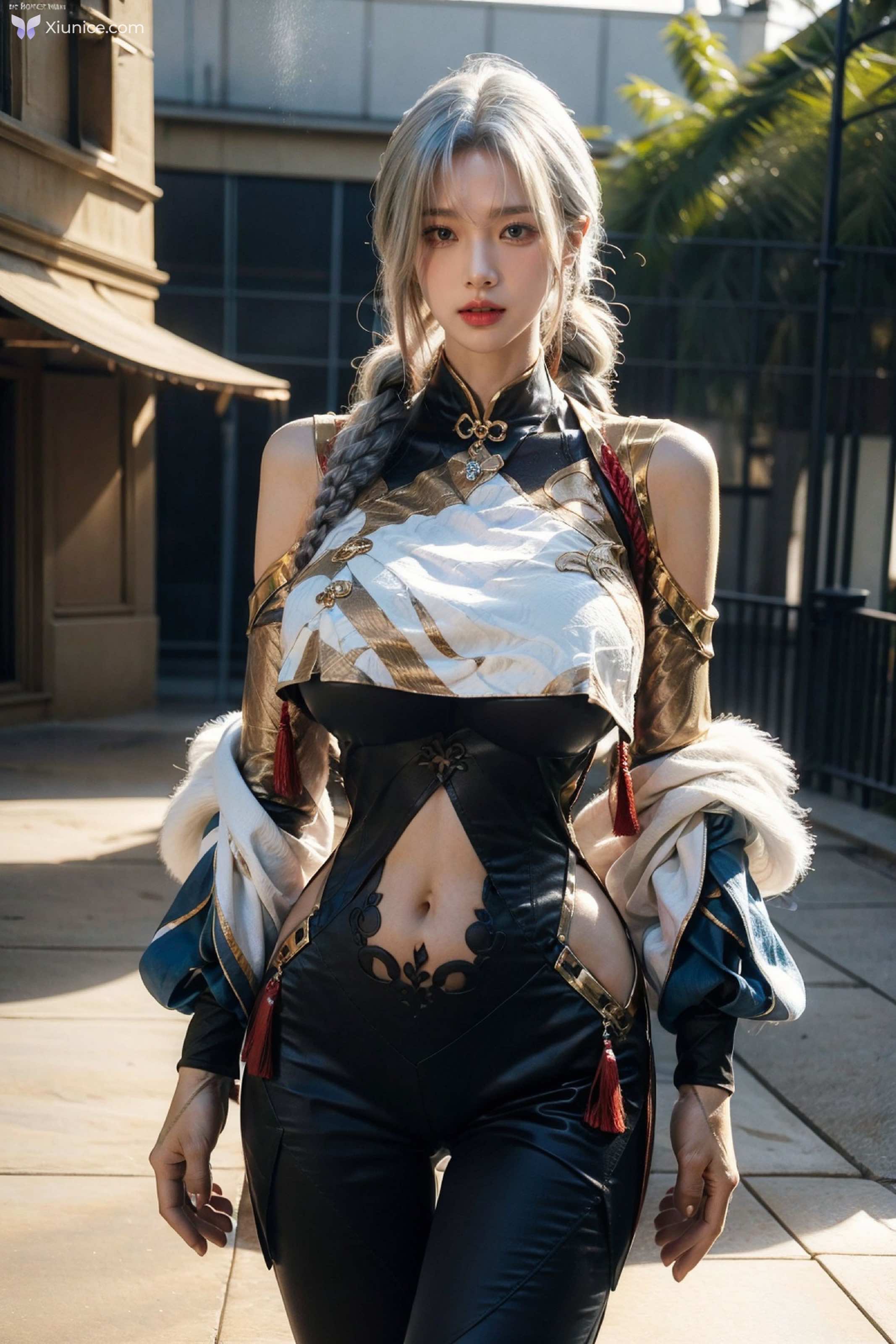 AI Girl 拟实画风-姐姐的剑灵COS 第139张