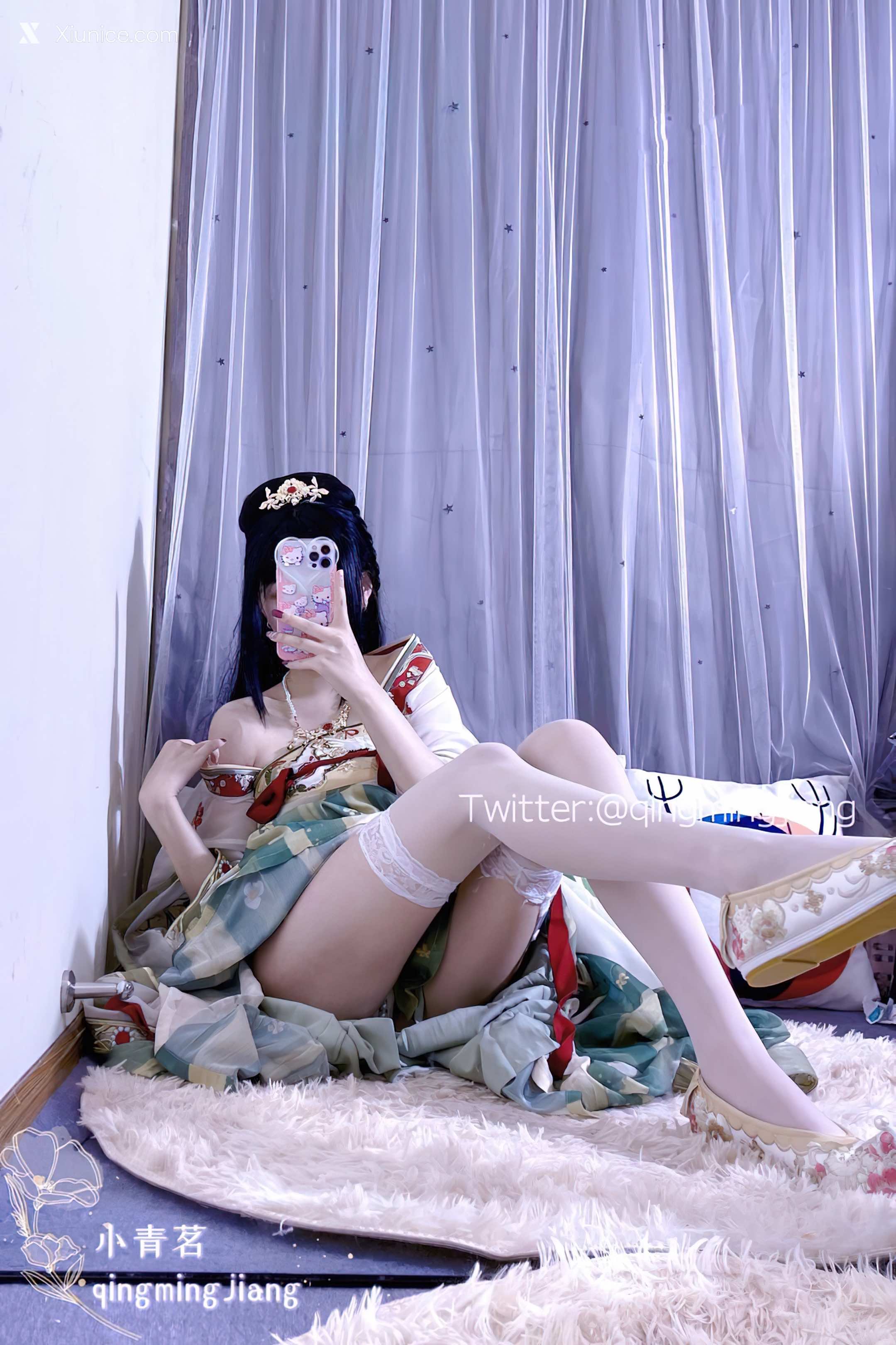 Coser@小青茗 唯美唐装古风下的美妙胴体 第15张