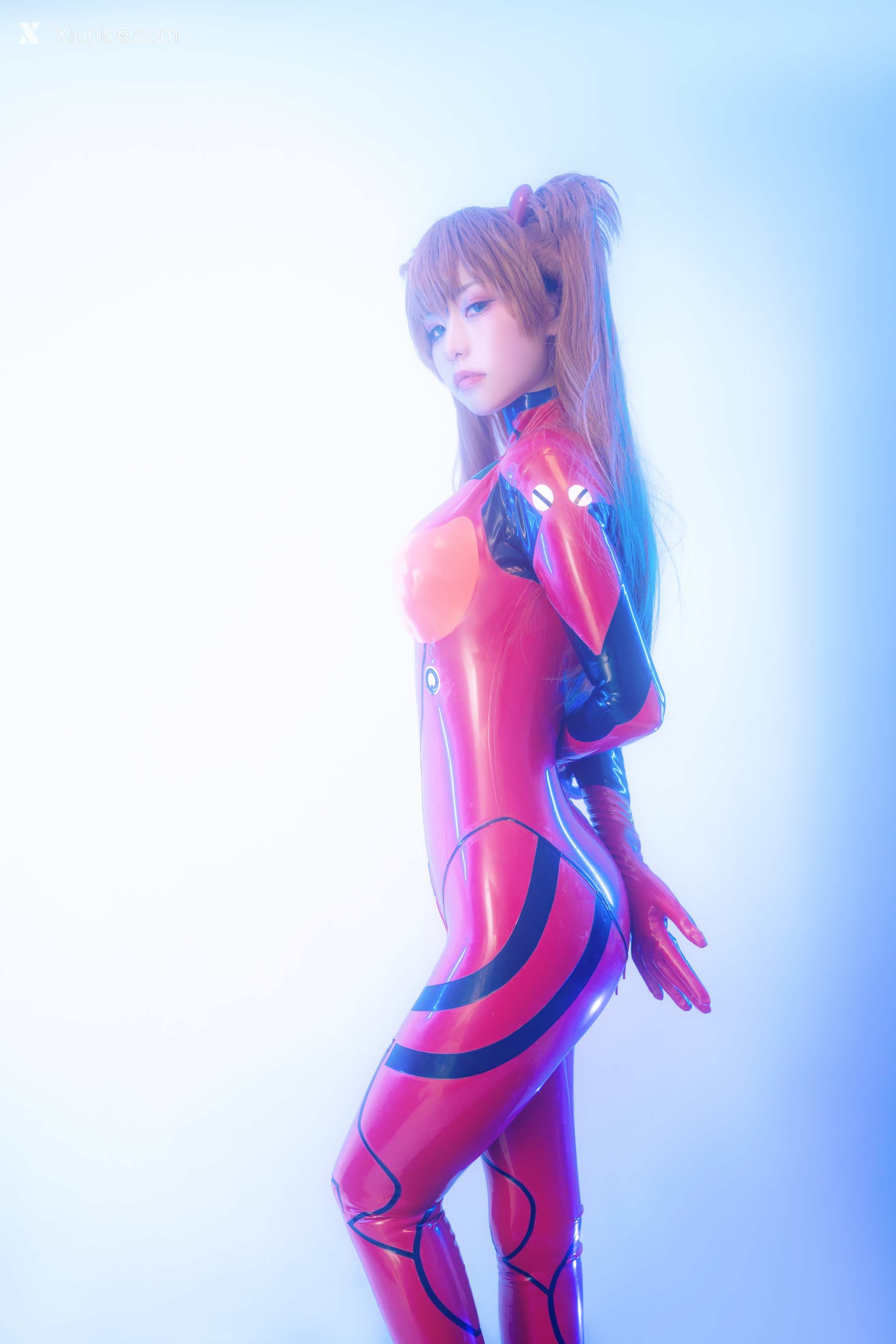 Coser@爆机少女喵小吉 (Nekokoyoshi) 明日香 人类补奸计划 第8张