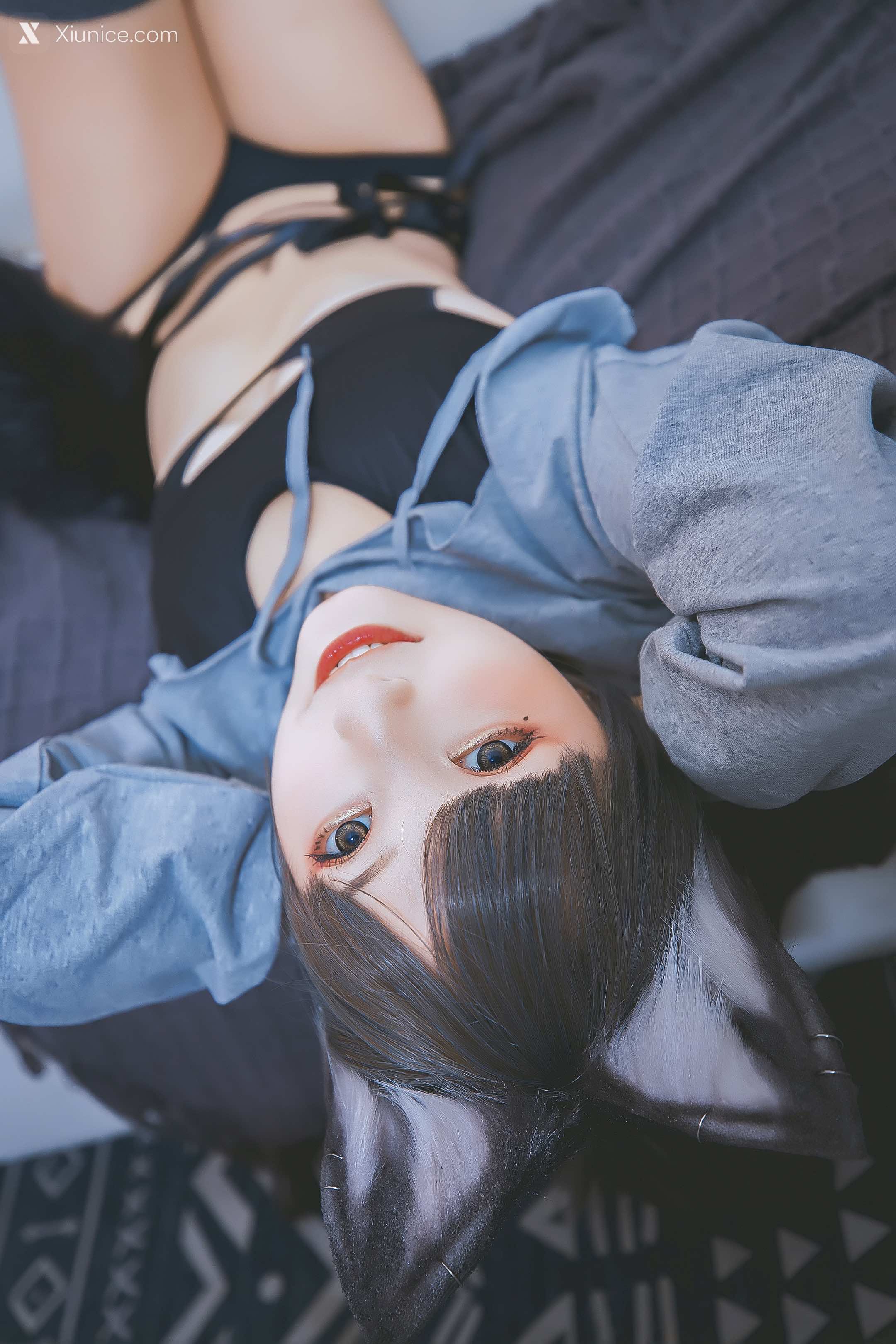 Coser@神楽坂真冬 Vol.034 危険な耳 狼妹&兔娘 第85张