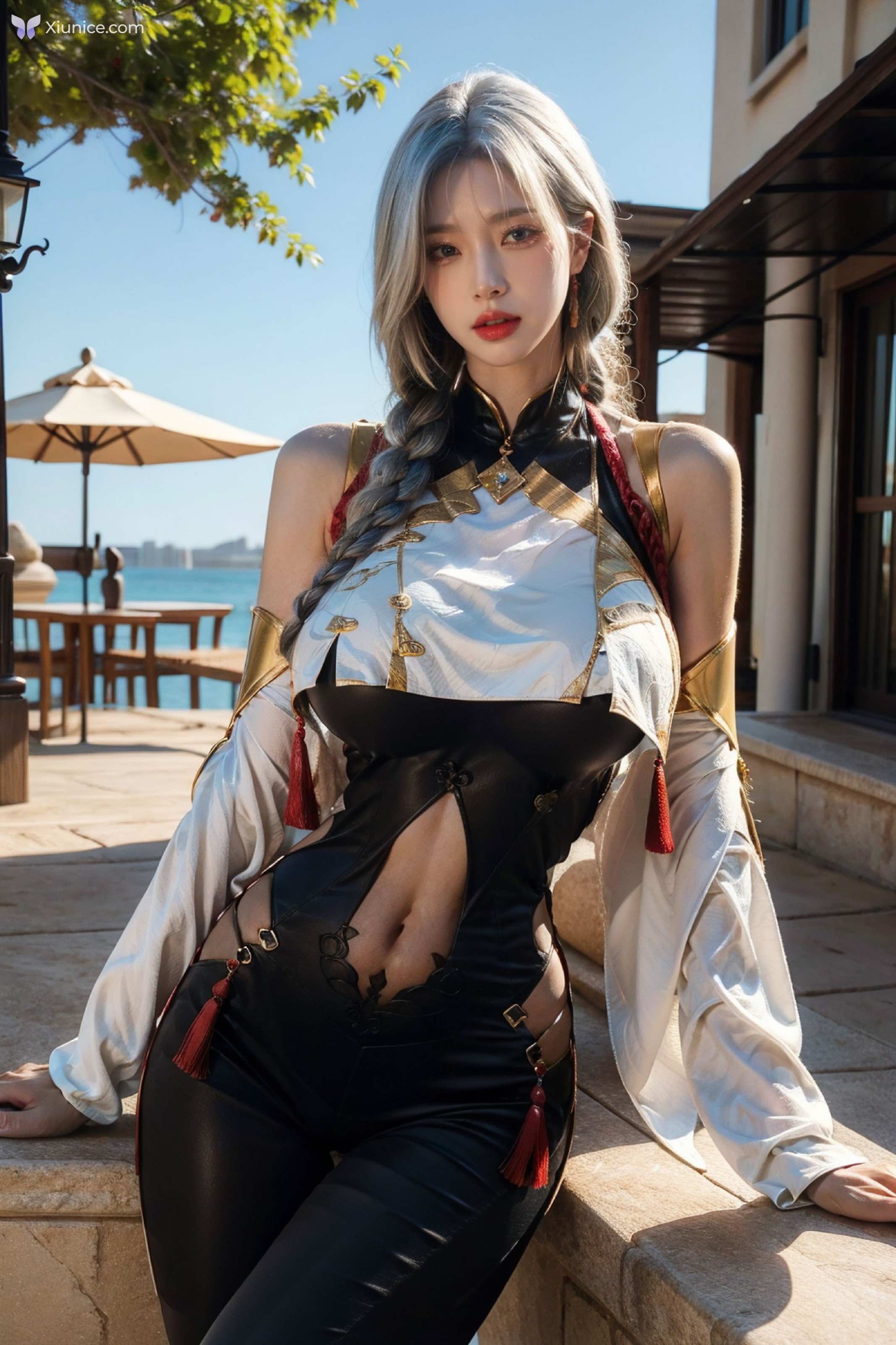 AI Girl 拟实画风-姐姐的剑灵COS 第97张