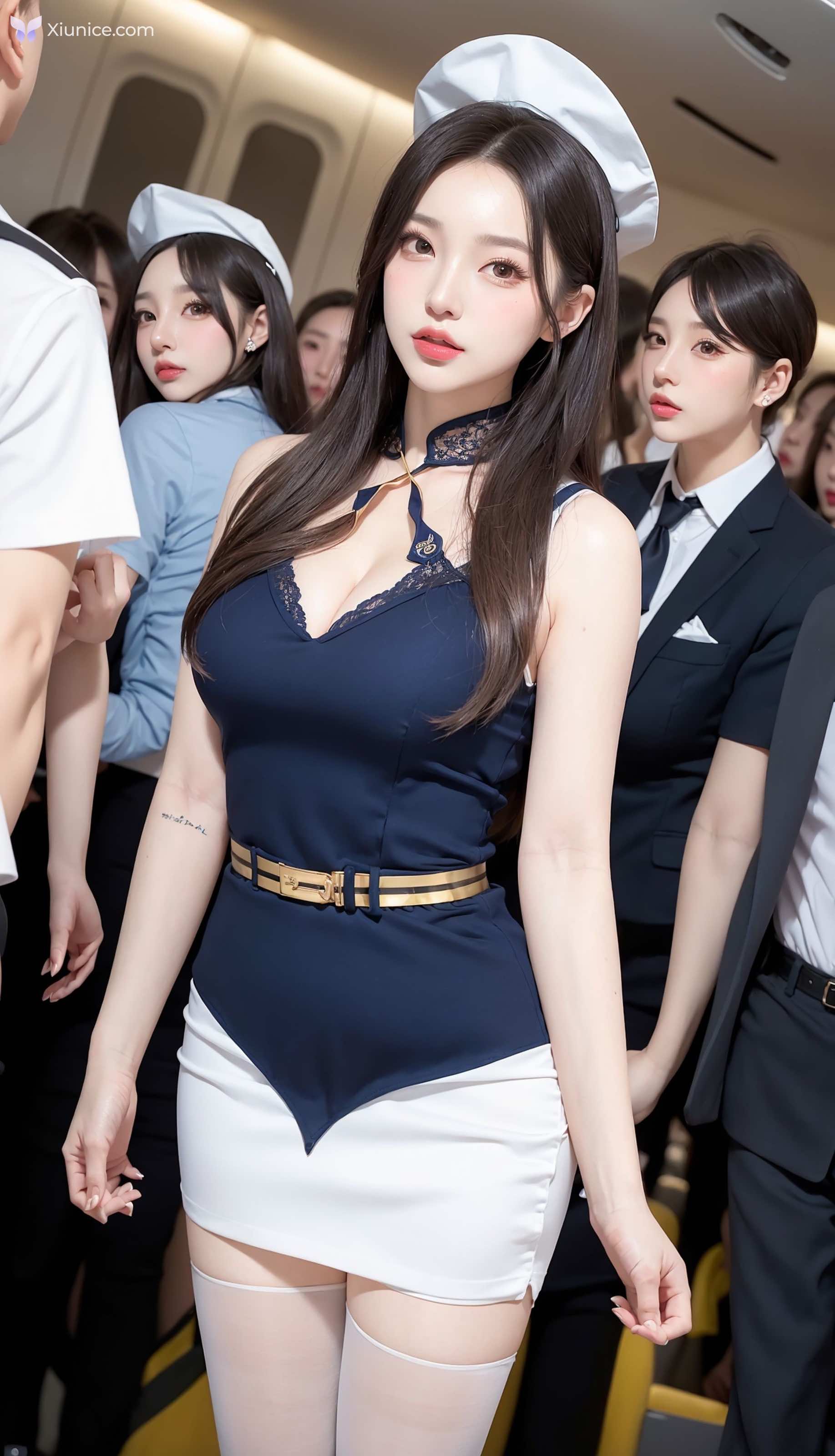 AI Girl 拟实画风-空姐迷航 第65张