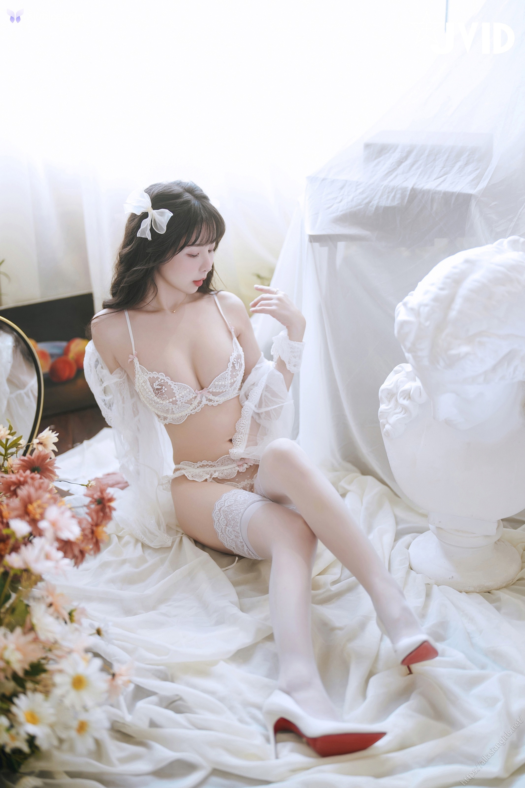 JVID 月台尼Tiny – 新尺度登場初嚐禁果解開情慾底線天然美乳Tiny化身夏娃與你一起纏綿 第19张