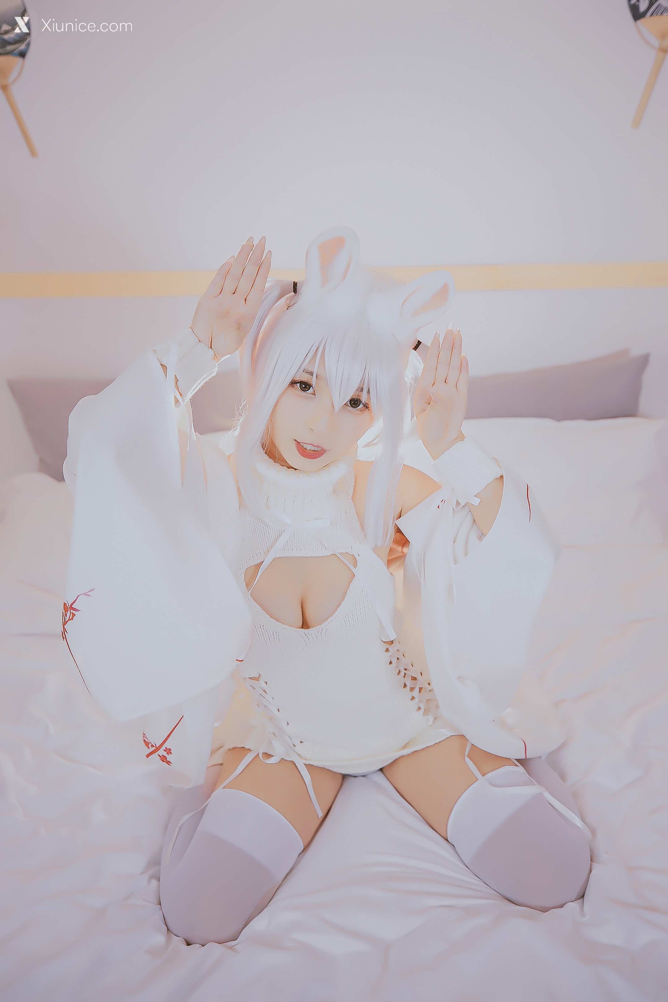 Coser@神楽坂真冬 Vol.060 绝对企画-狼妹&兔娘《危険な耳》 第92张