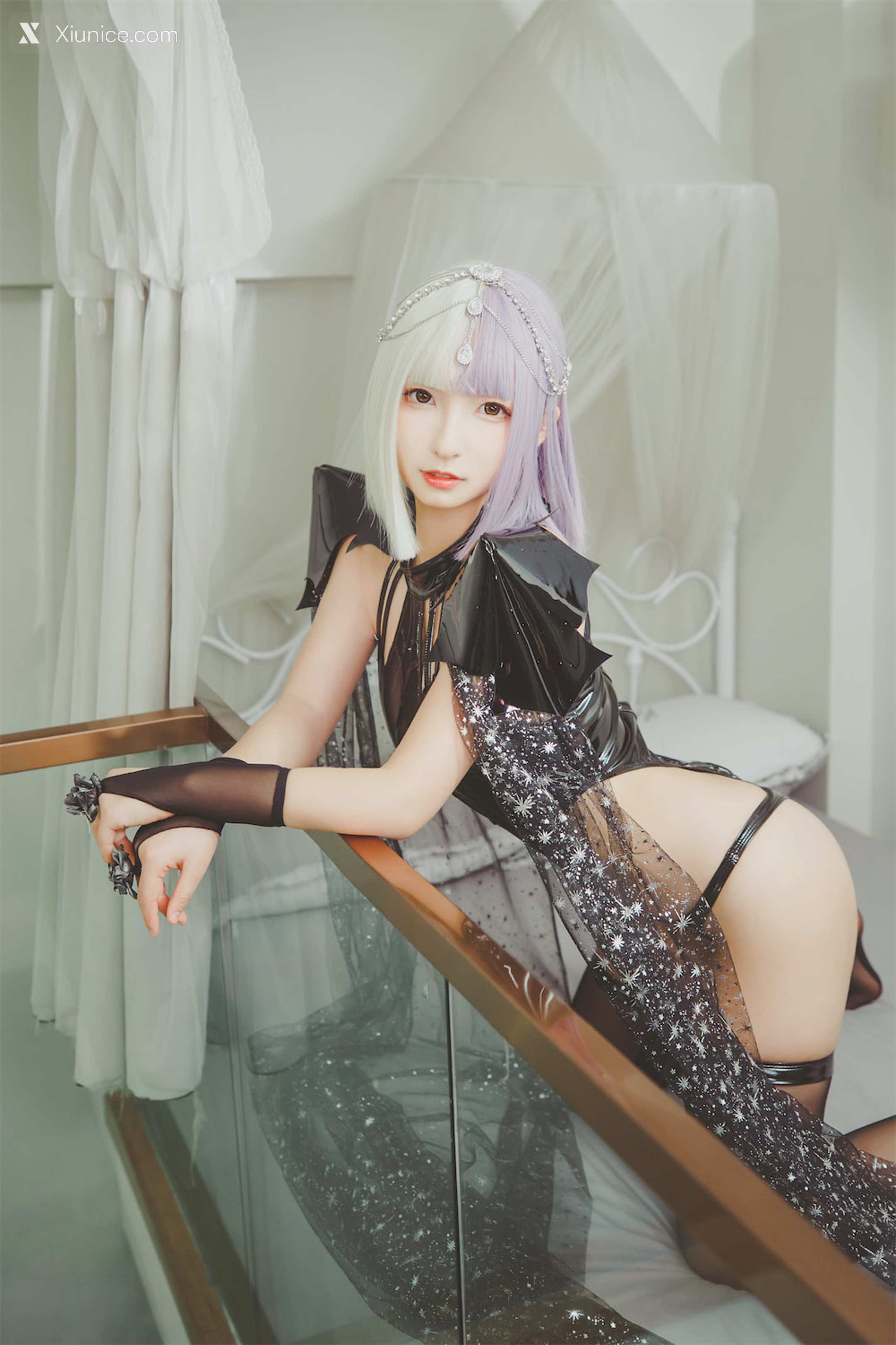 Coser@神楽坂真冬 Vol.082 绝对企画-黑白丝《柔らかい永遠》 第117张