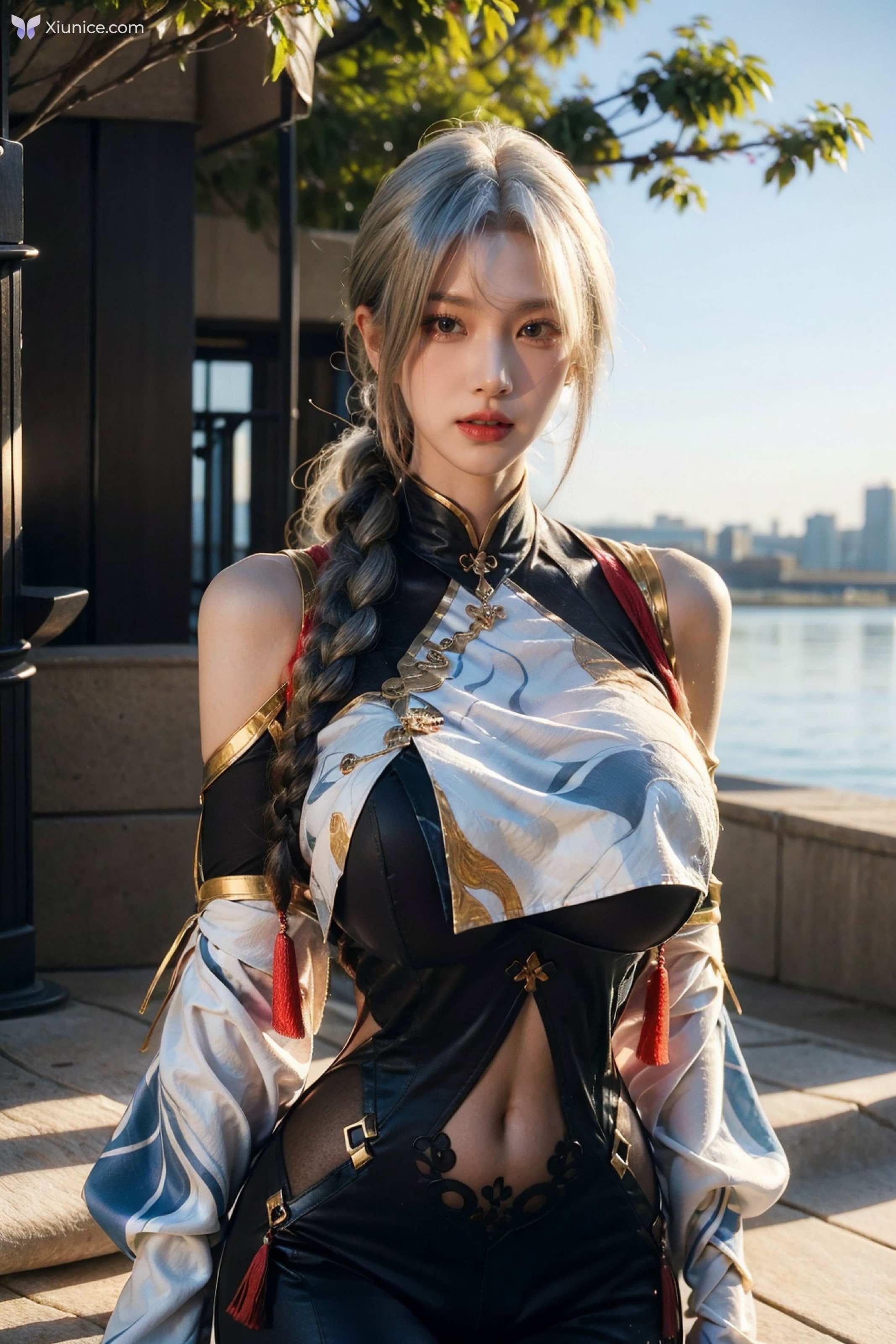 AI Girl 拟实画风-姐姐的剑灵COS 第132张