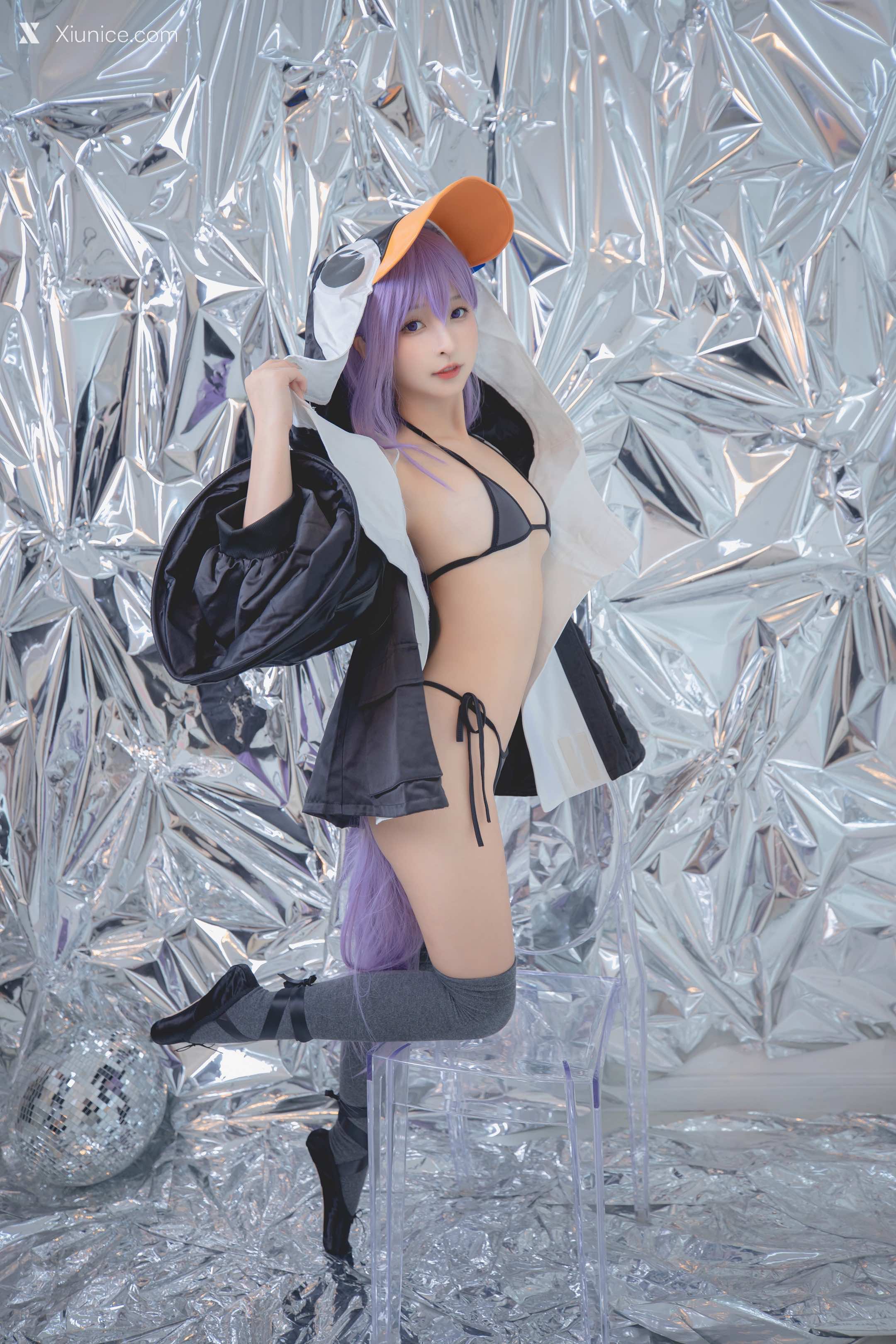 Coser@神楽坂真冬 Vol.062 绝对企画-FGO杨贵妃&企鹅莉莉丝《極楽の氷》 第130张