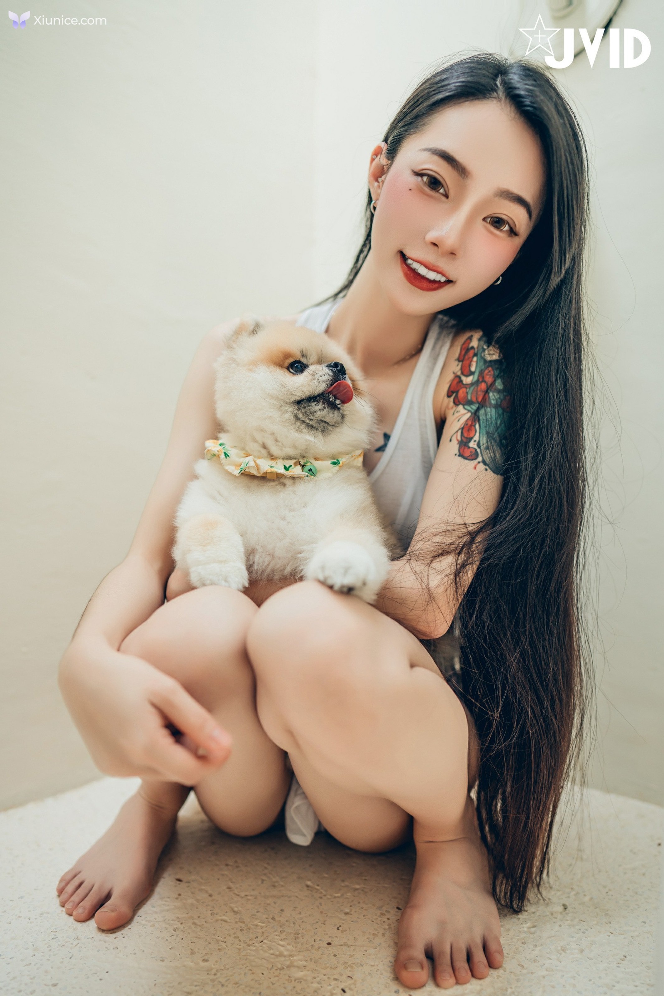 JVID 飄飄哥 – 巨乳飄飄女神精心打造的誠意寫真動漫般的完美身材還有超可愛的神祕客串喔 第45张