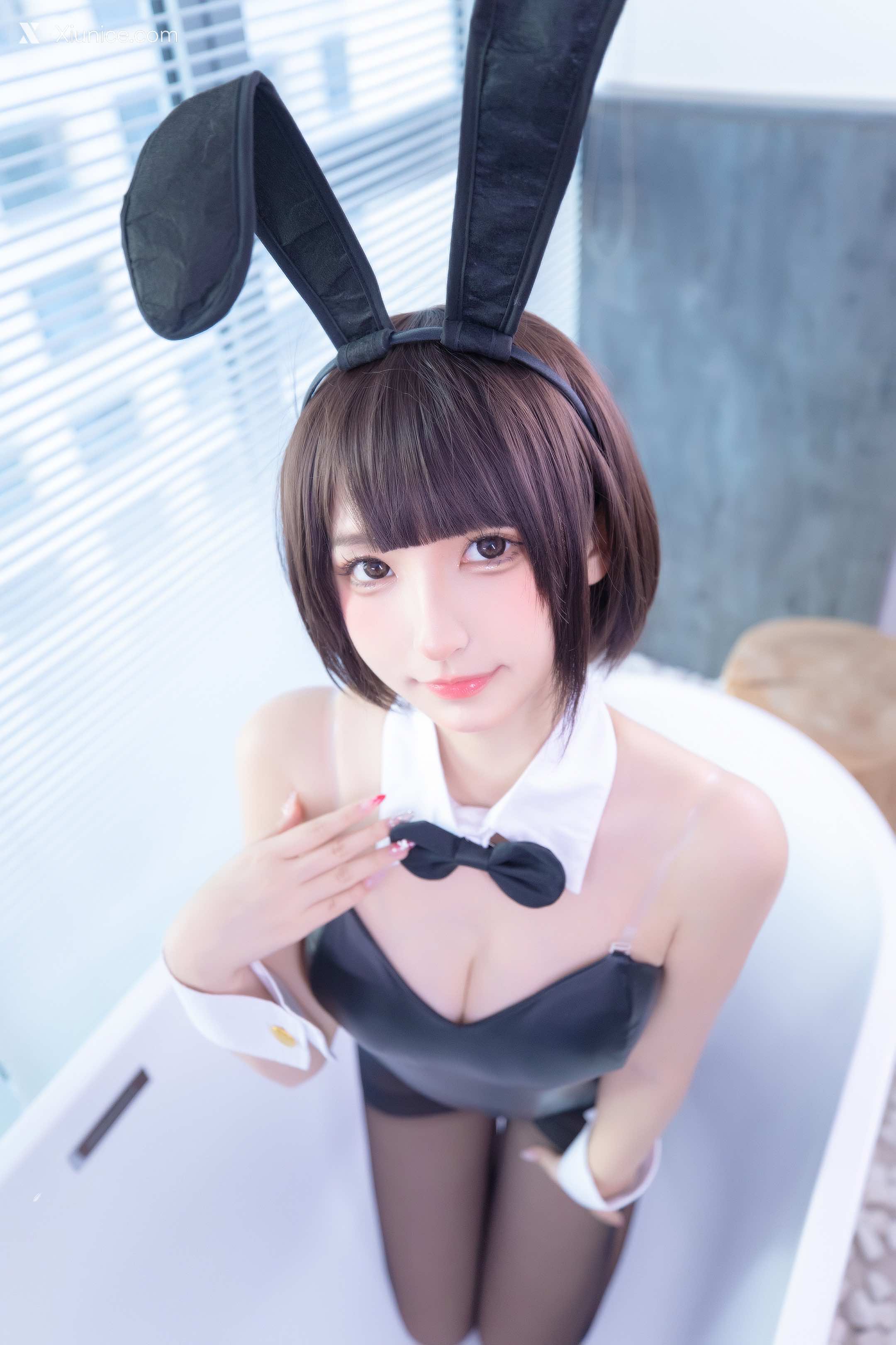 Coser@神楽坂真冬 Vol.089 绝对企画-兔女郎与钢管《バニーバブル》 第98张