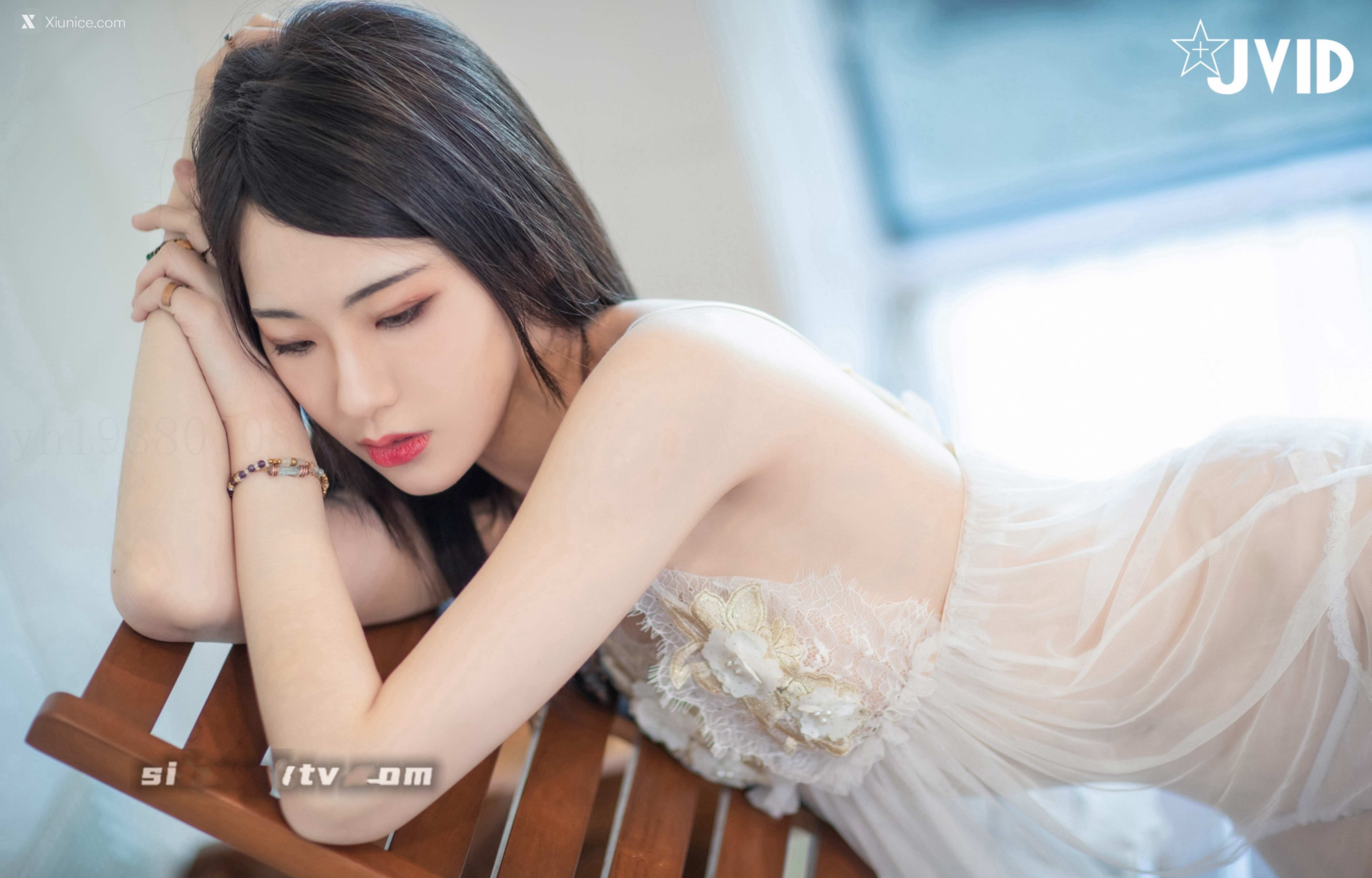 JVID – Ali-White lace pajamas 第92张