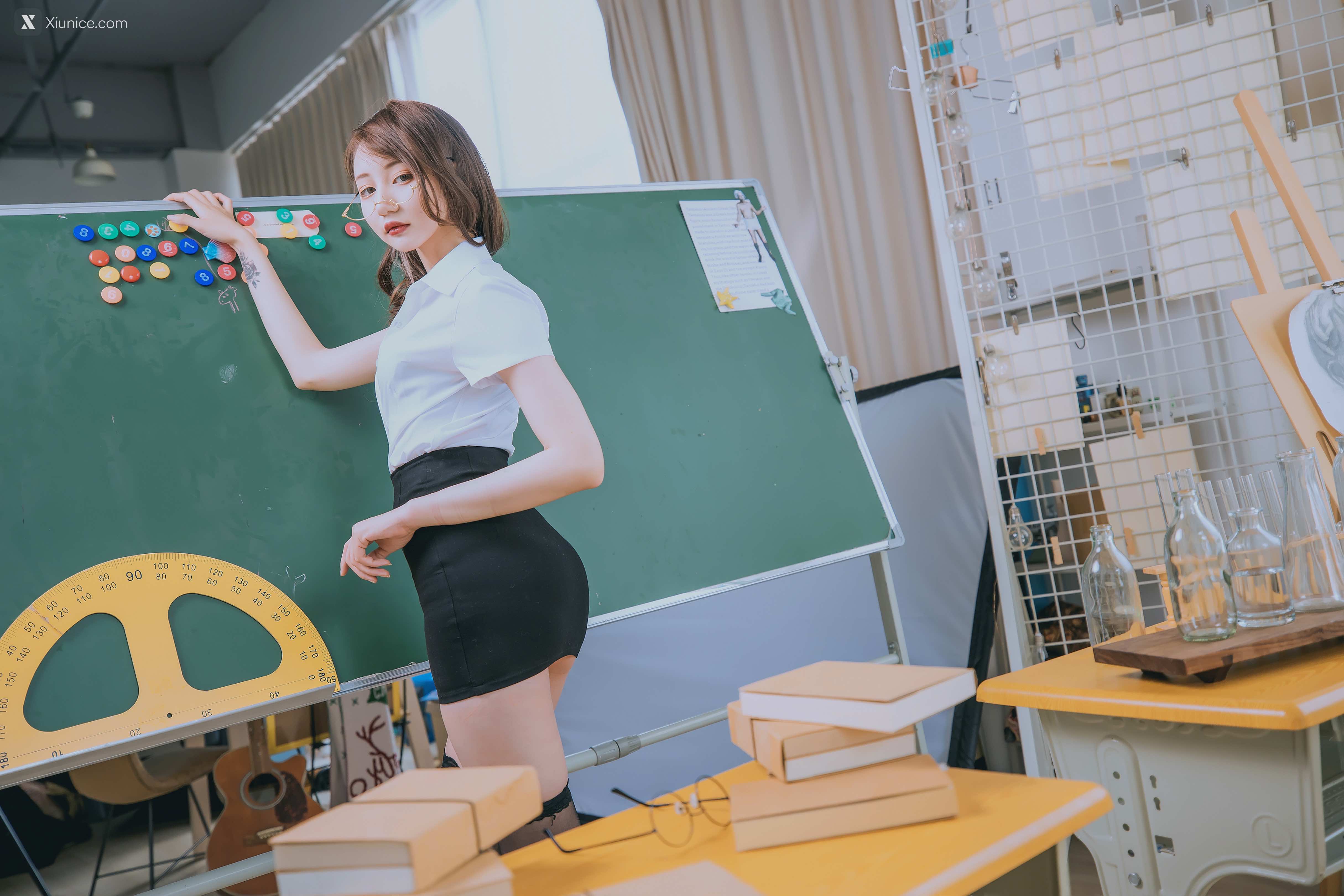 Coser@神楽坂真冬 Vol.059 绝对企画-百合教室《数之歌》 第123张