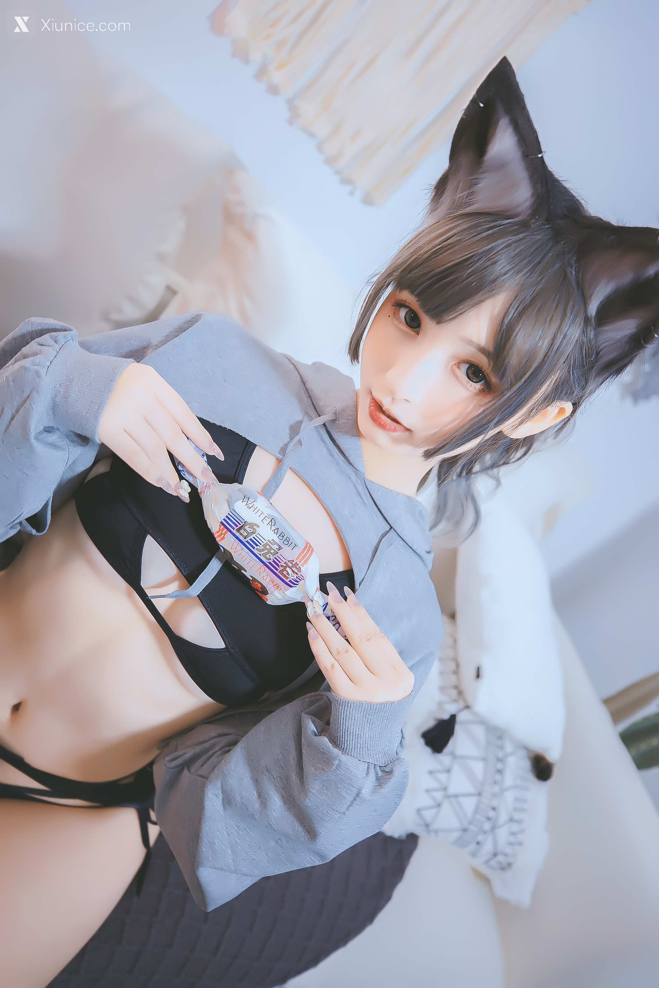 Coser@神楽坂真冬 Vol.060 绝对企画-狼妹&兔娘《危険な耳》 第12张