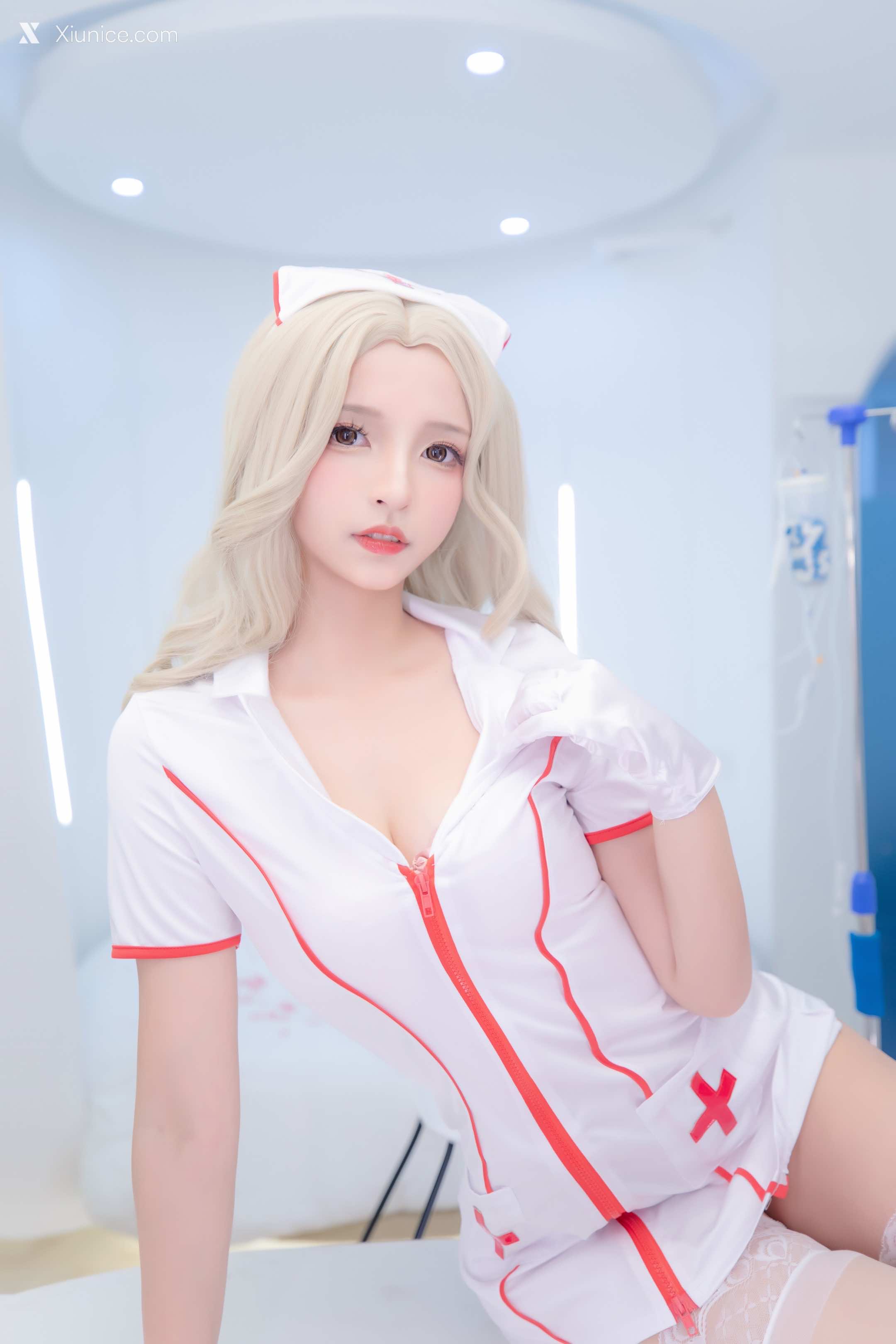 Coser@神楽坂真冬 Vol.084 绝对企画-白丝护士《心身バランス》 第139张