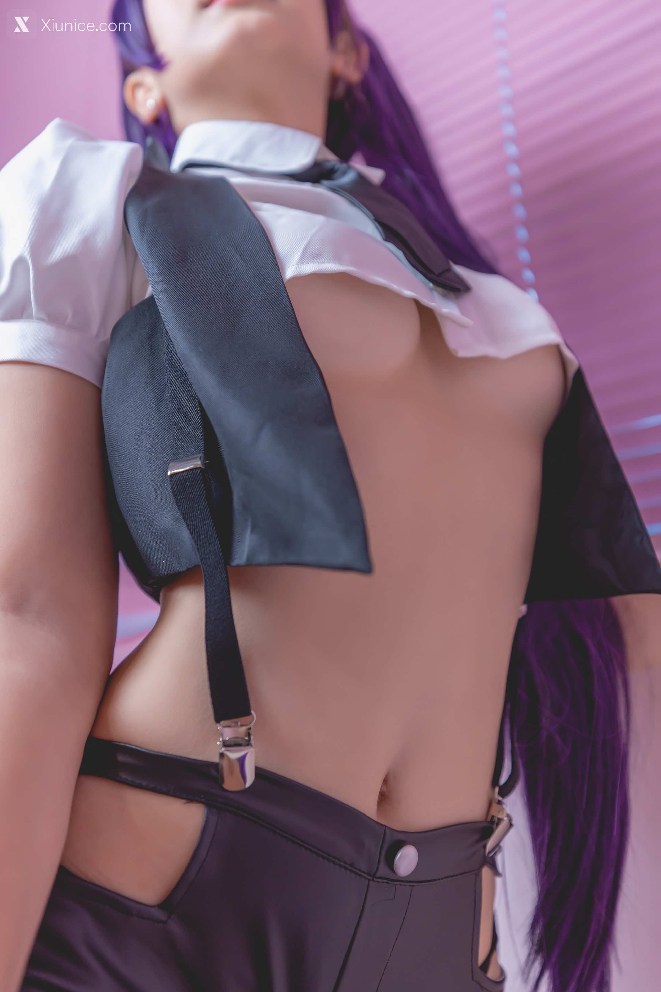 Coser@神楽坂真冬 Vol.064 绝对企画-黛玉&小恶魔《色の香り》 第2张