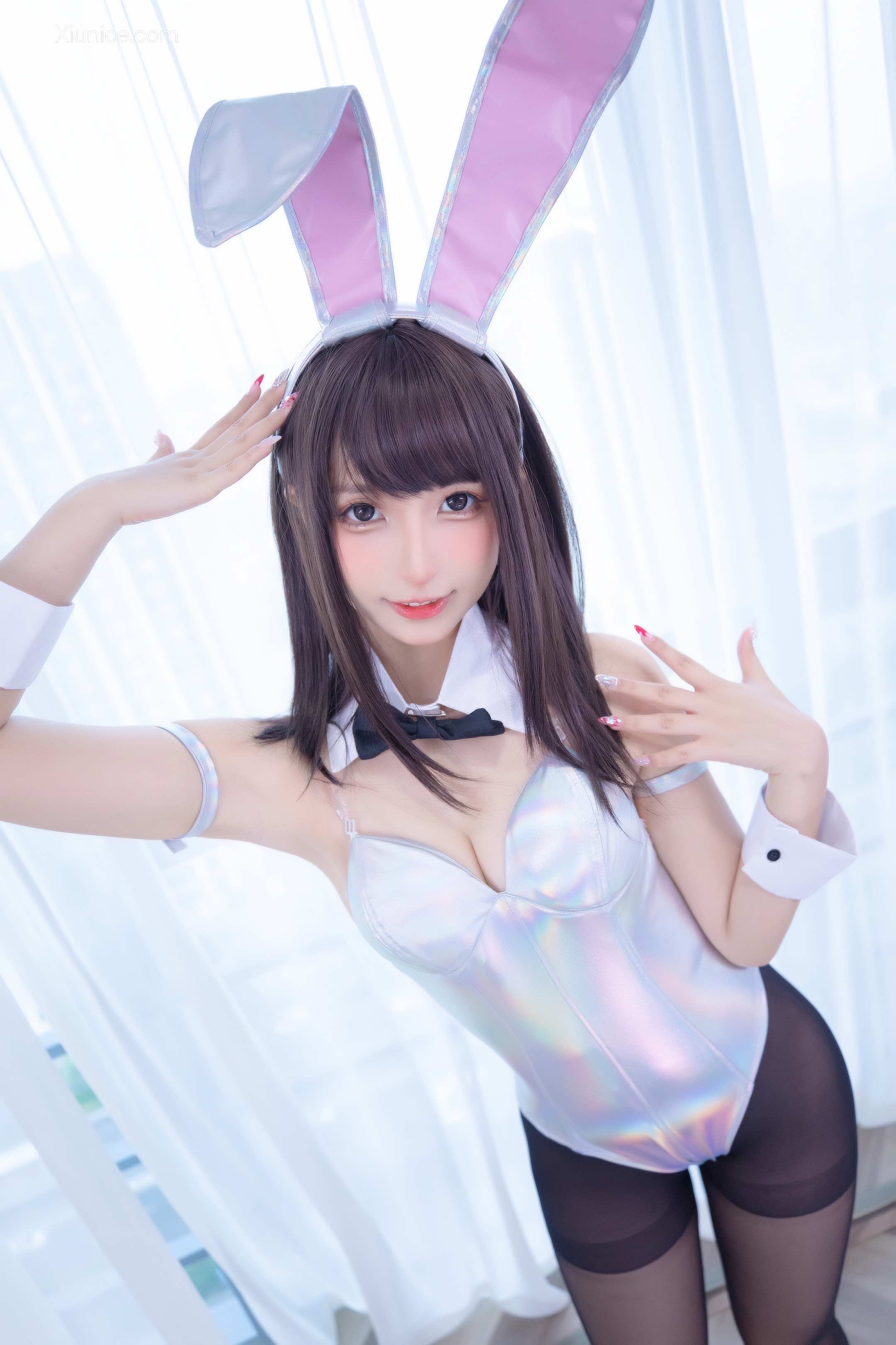 Coser@神楽坂真冬 Vol.089 绝对企画-兔女郎与钢管《バニーバブル》 第16张