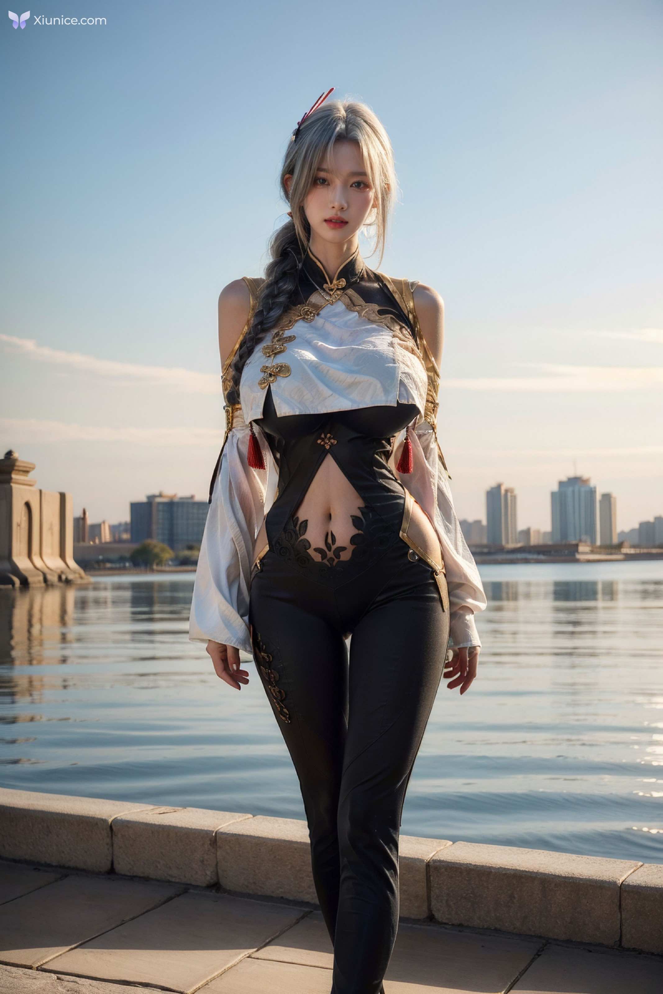 AI Girl 拟实画风-姐姐的剑灵COS 第154张
