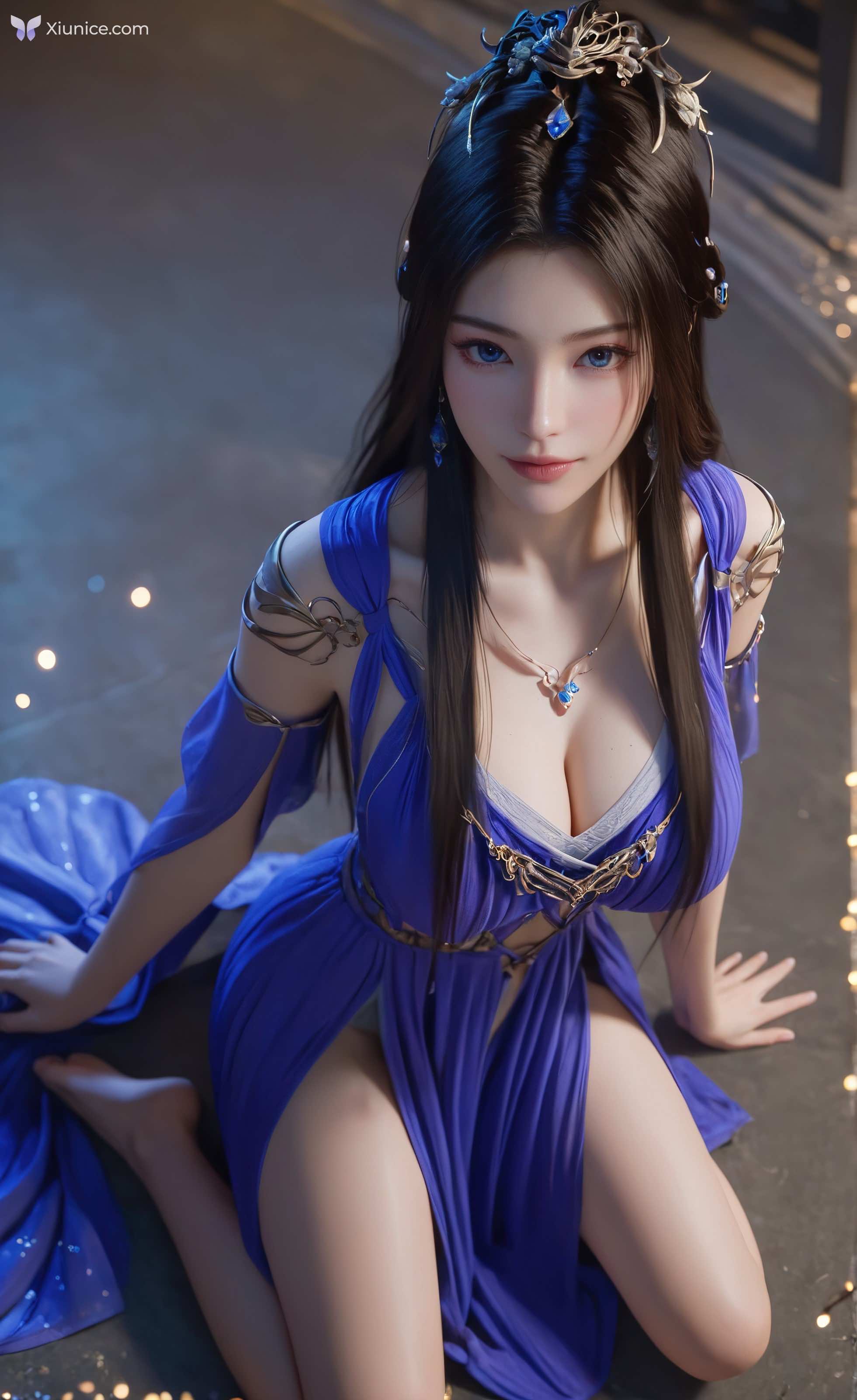 AI Girl 凡人xxz – 紫灵蕾丝舞娘墨迹 第245张