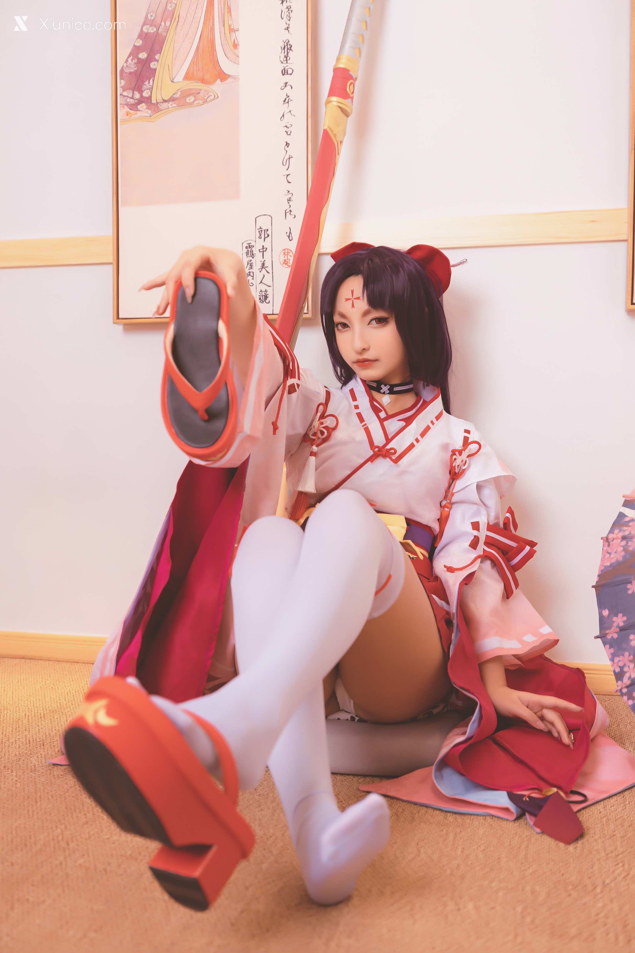 Coser@神楽坂真冬 Vol.063 绝对企画-陈&妖刀姬cos《刀ノ語》 第33张