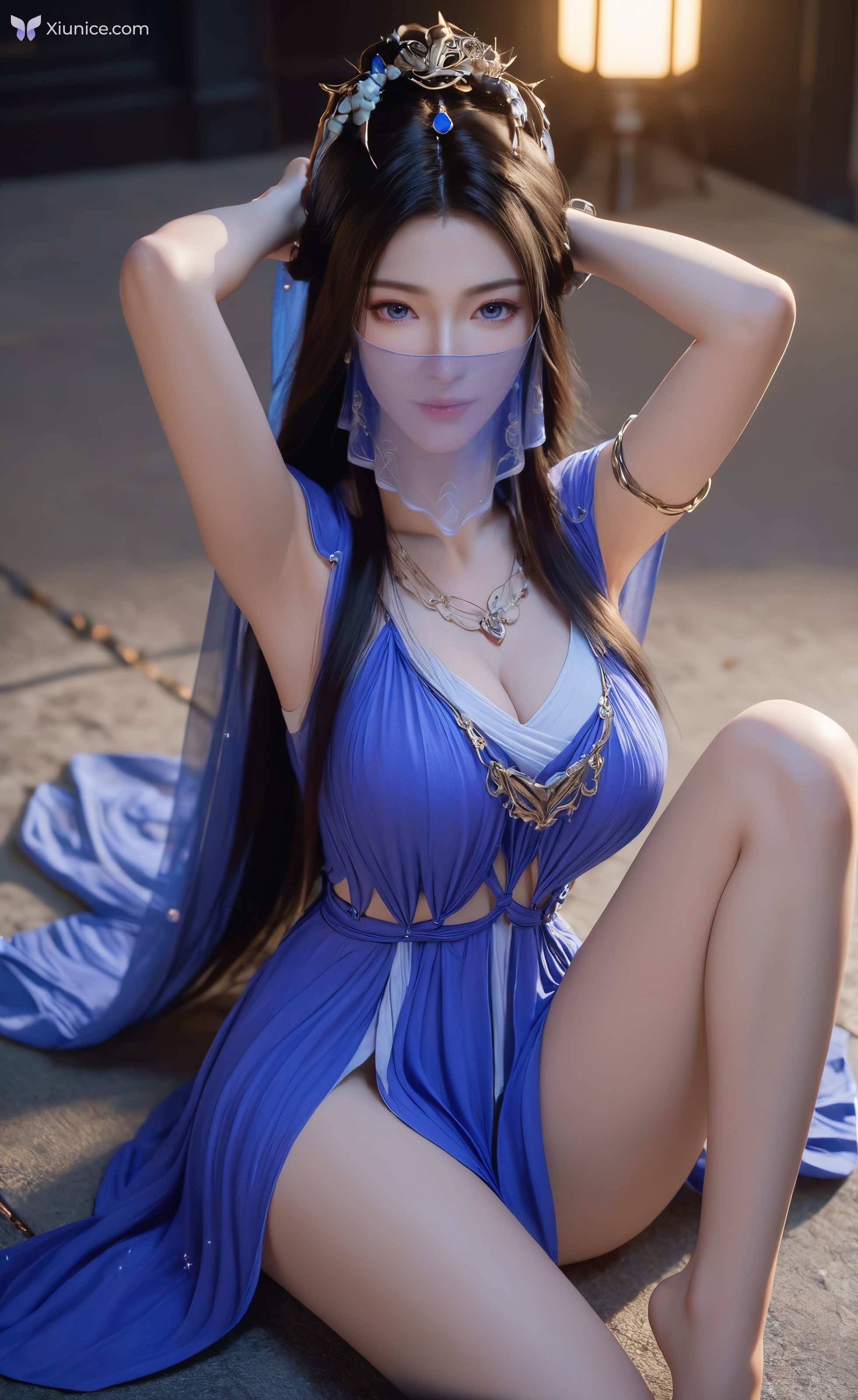 AI Girl 凡人xxz – 紫灵蕾丝舞娘墨迹 第239张