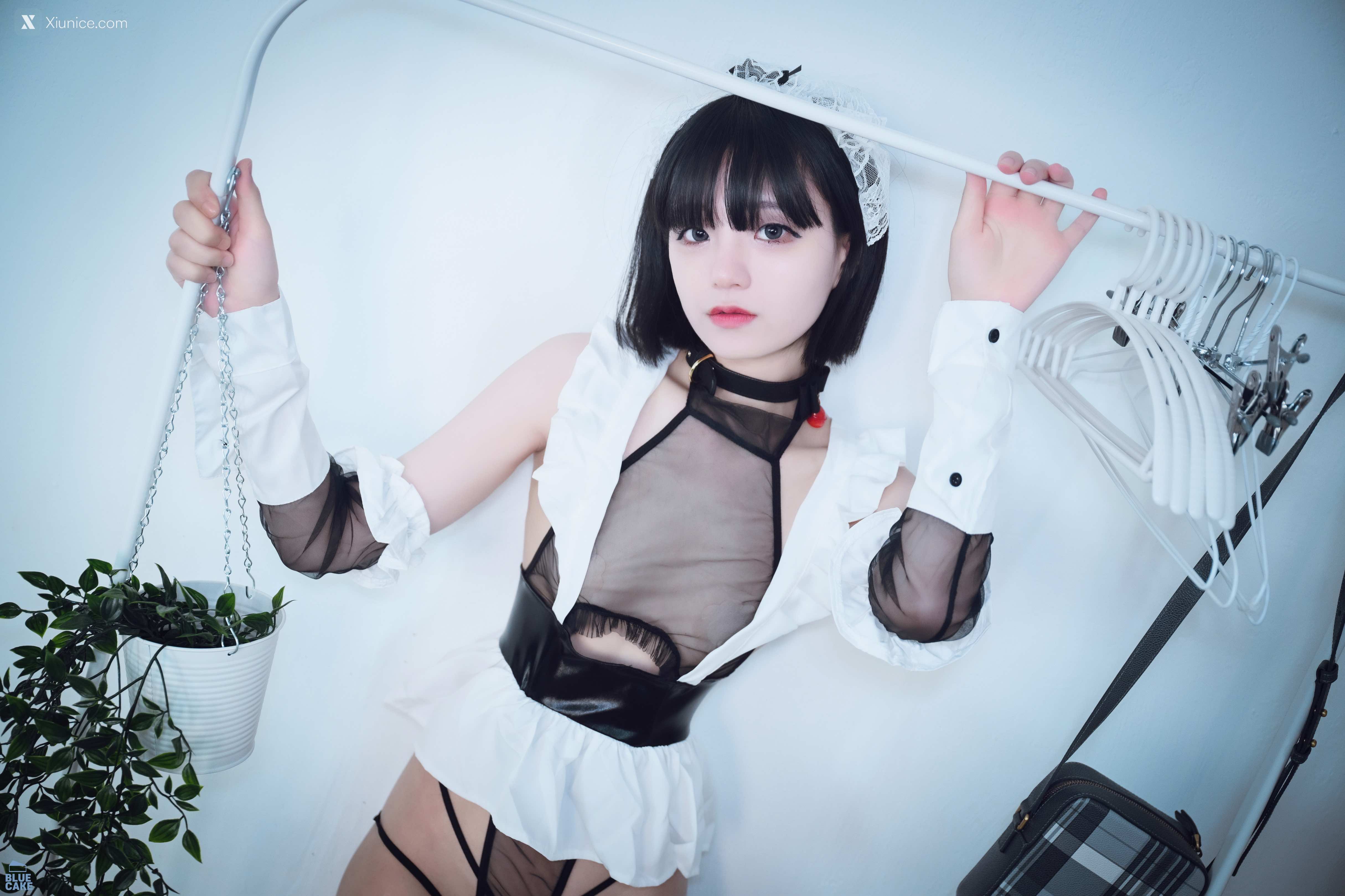 BLUECAKE Jeong Jenny (정제니) – Maid Cosplay 第82张