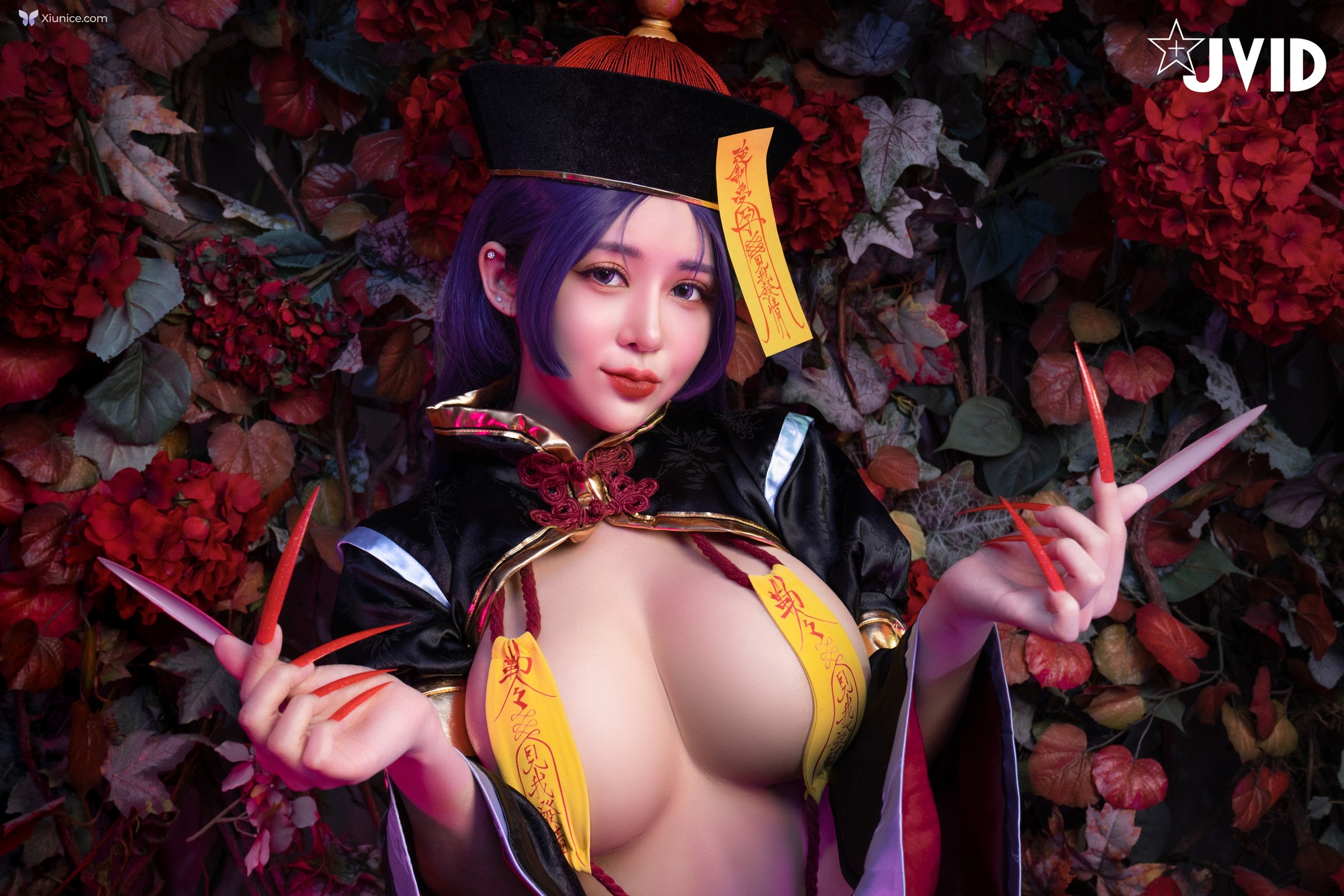 JVID 甜心幫 ღ 安希 – 菰蒲風動縱斜影殭屍奶光安希膣得液滿 第5张