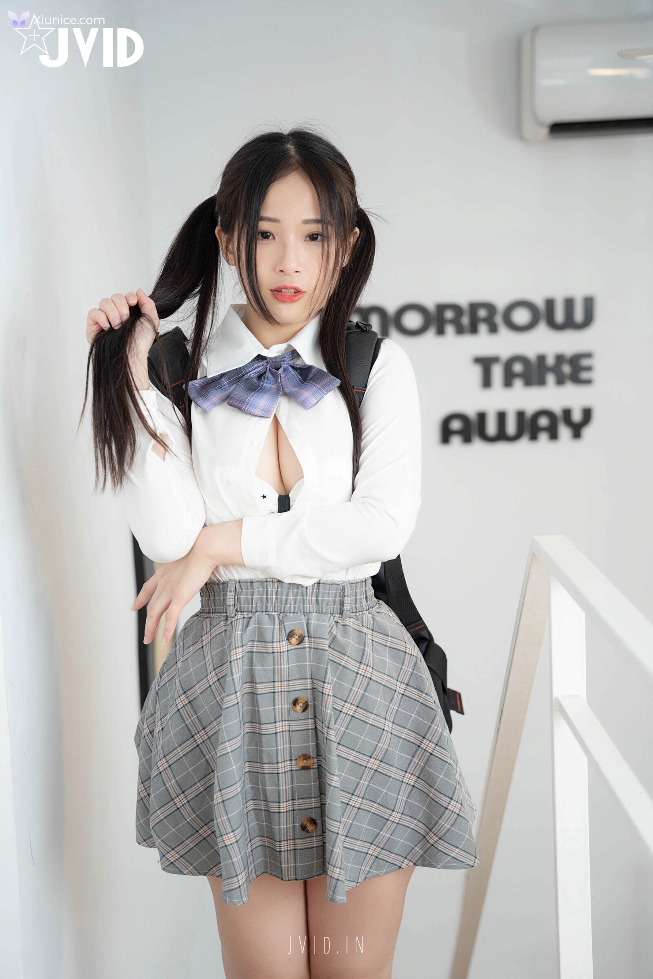 JVID 婕咪 Juice – 不能發出聲音雙馬尾再次逆麟.又在學長胯下玩起來 第56张