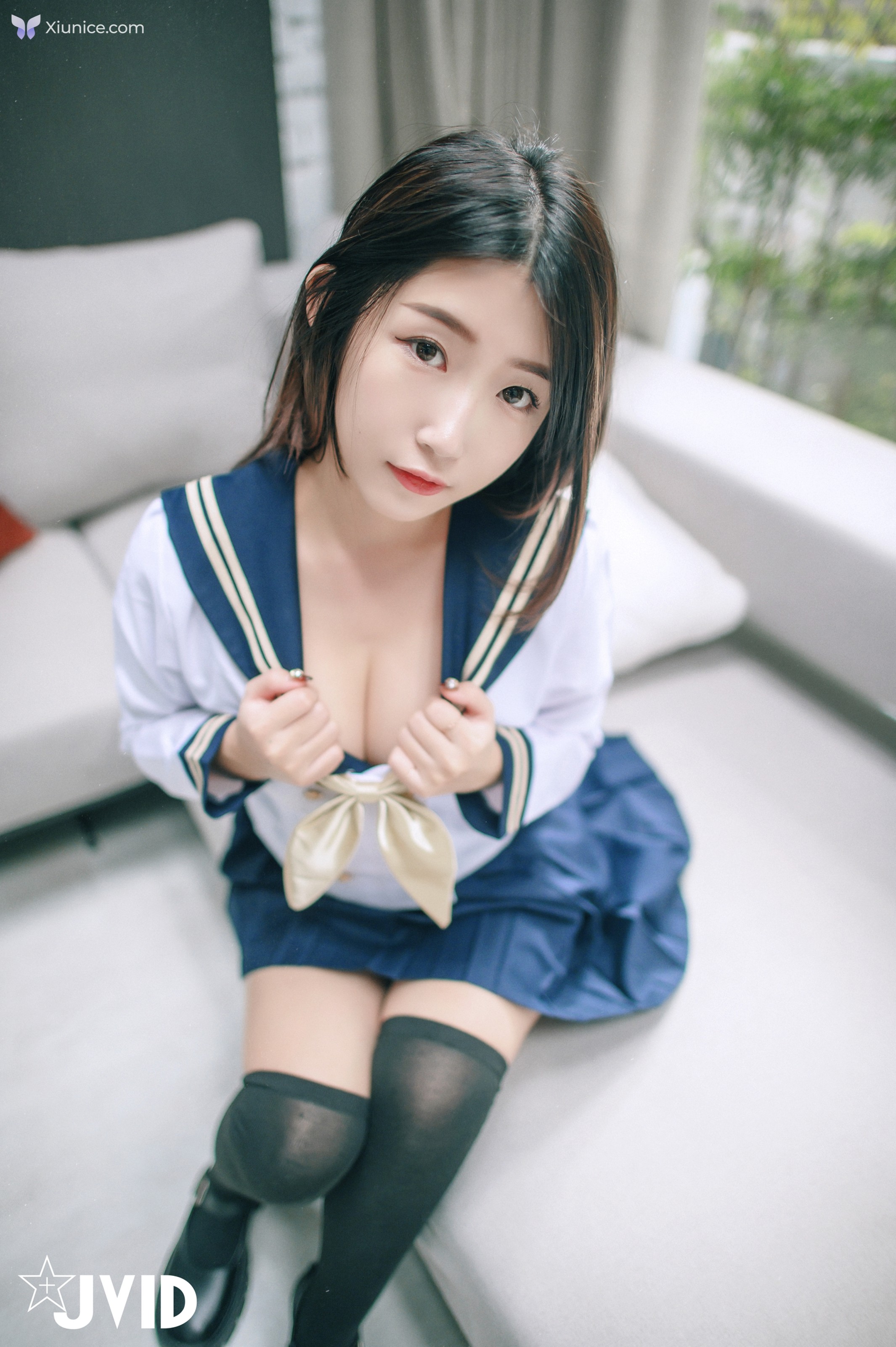 JVID 肉包Mini – 童顏巨乳的學生妹 肉包放課後的特殊打工服務 第100张