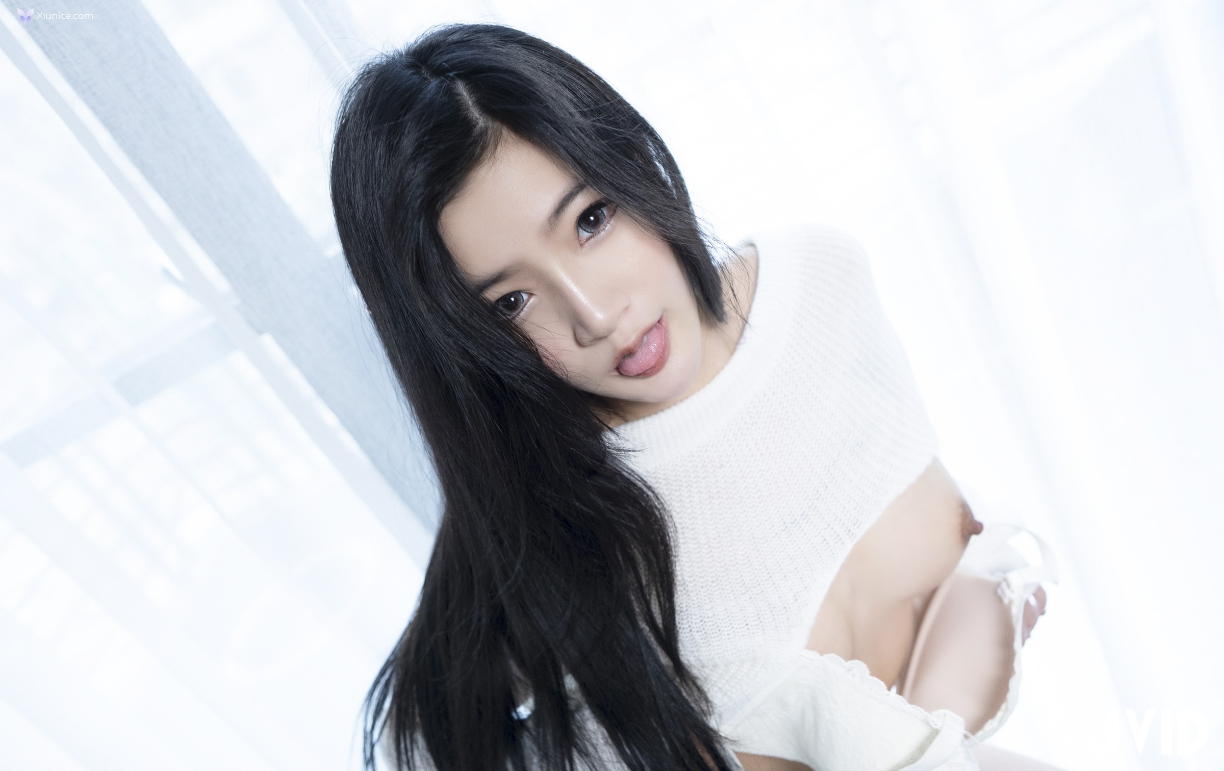 JVID 奈奈Nalnal – 全裸上空哥哥 用力もっともっと小隻馬趴好等著你來用力 第65张