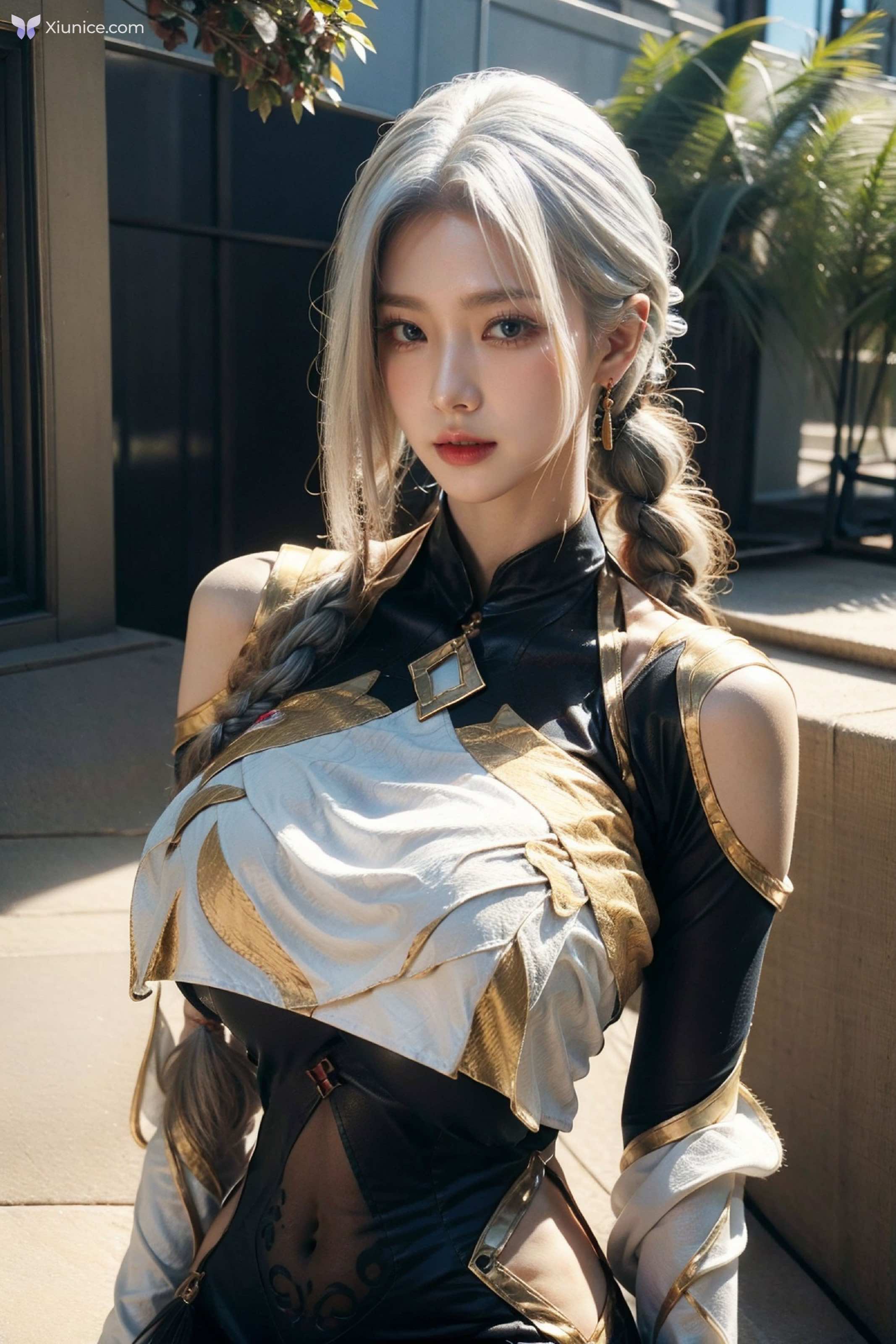 AI Girl 拟实画风-姐姐的剑灵COS 第160张