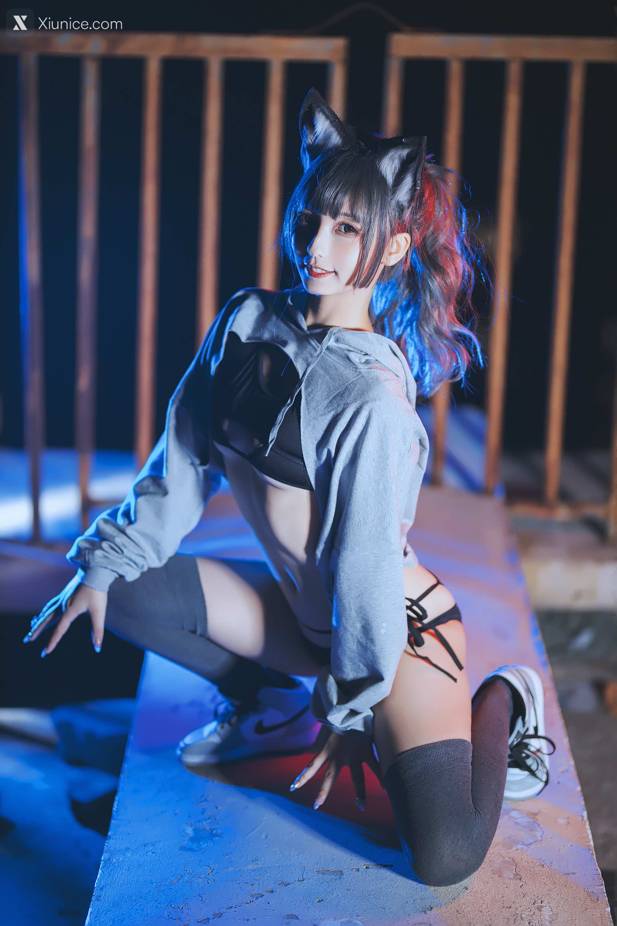 Coser@神楽坂真冬 Vol.034 危険な耳 狼妹&兔娘 第72张