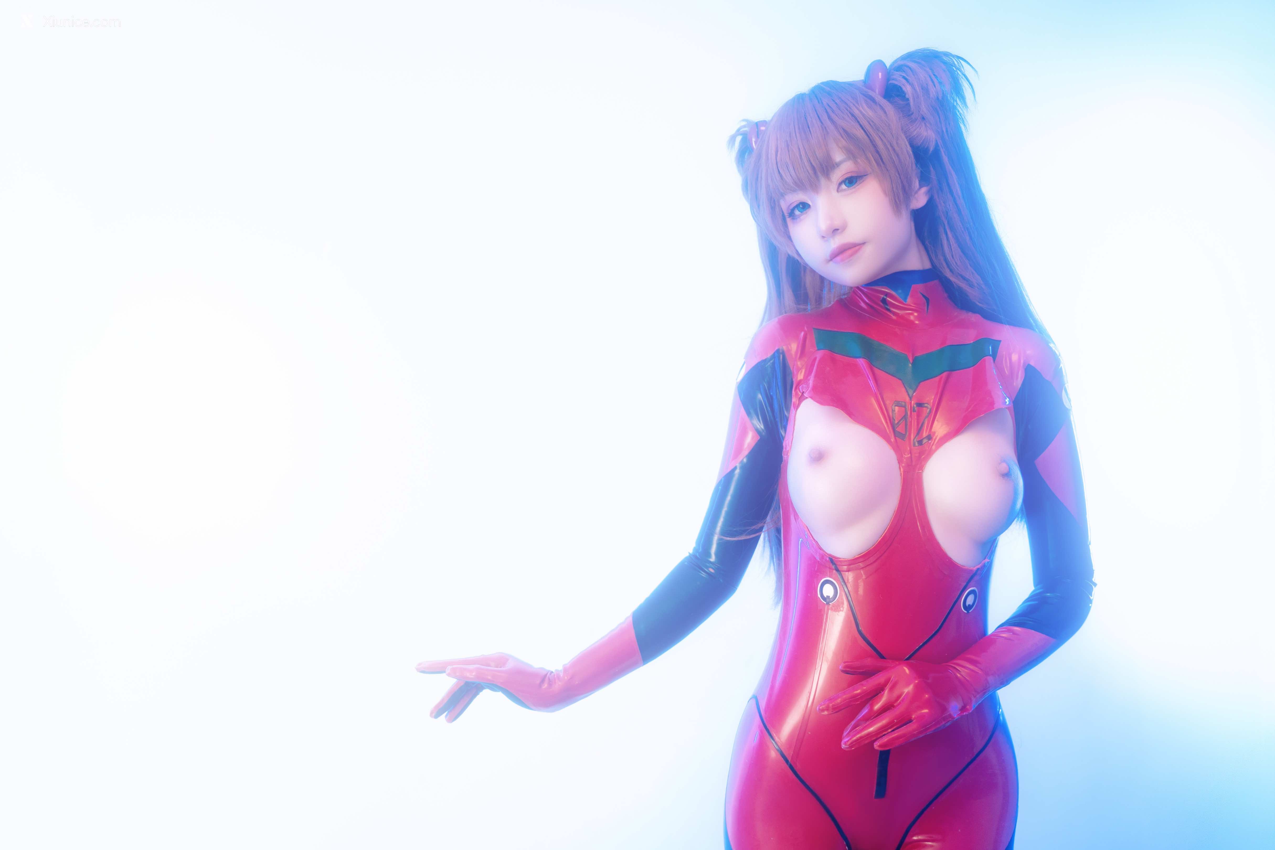 Coser@爆机少女喵小吉 (Nekokoyoshi) 明日香 人类补奸计划 第29张