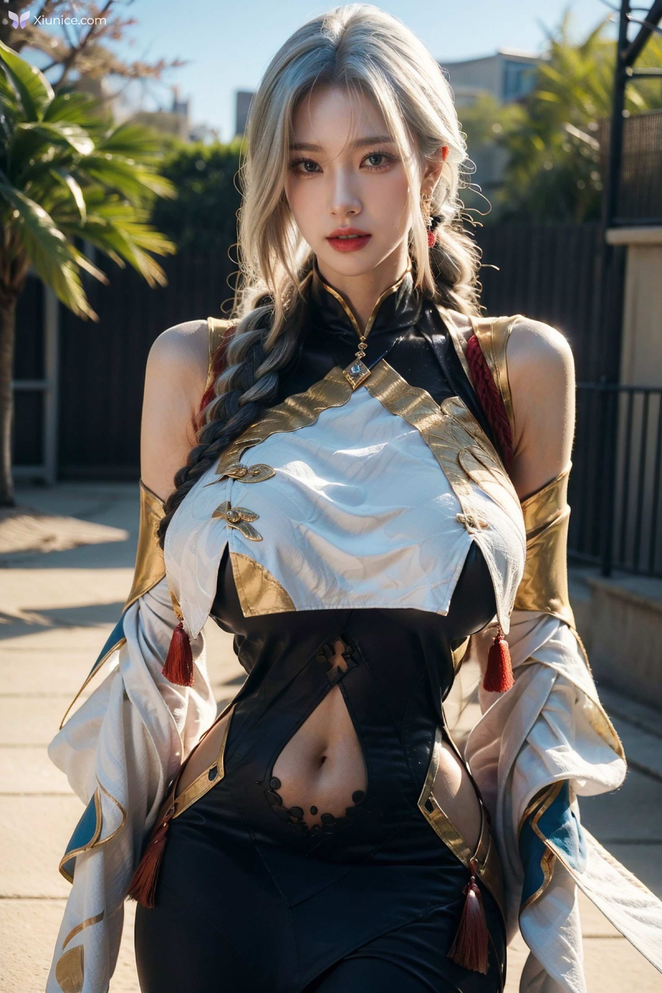 AI Girl 拟实画风-姐姐的剑灵COS 第90张