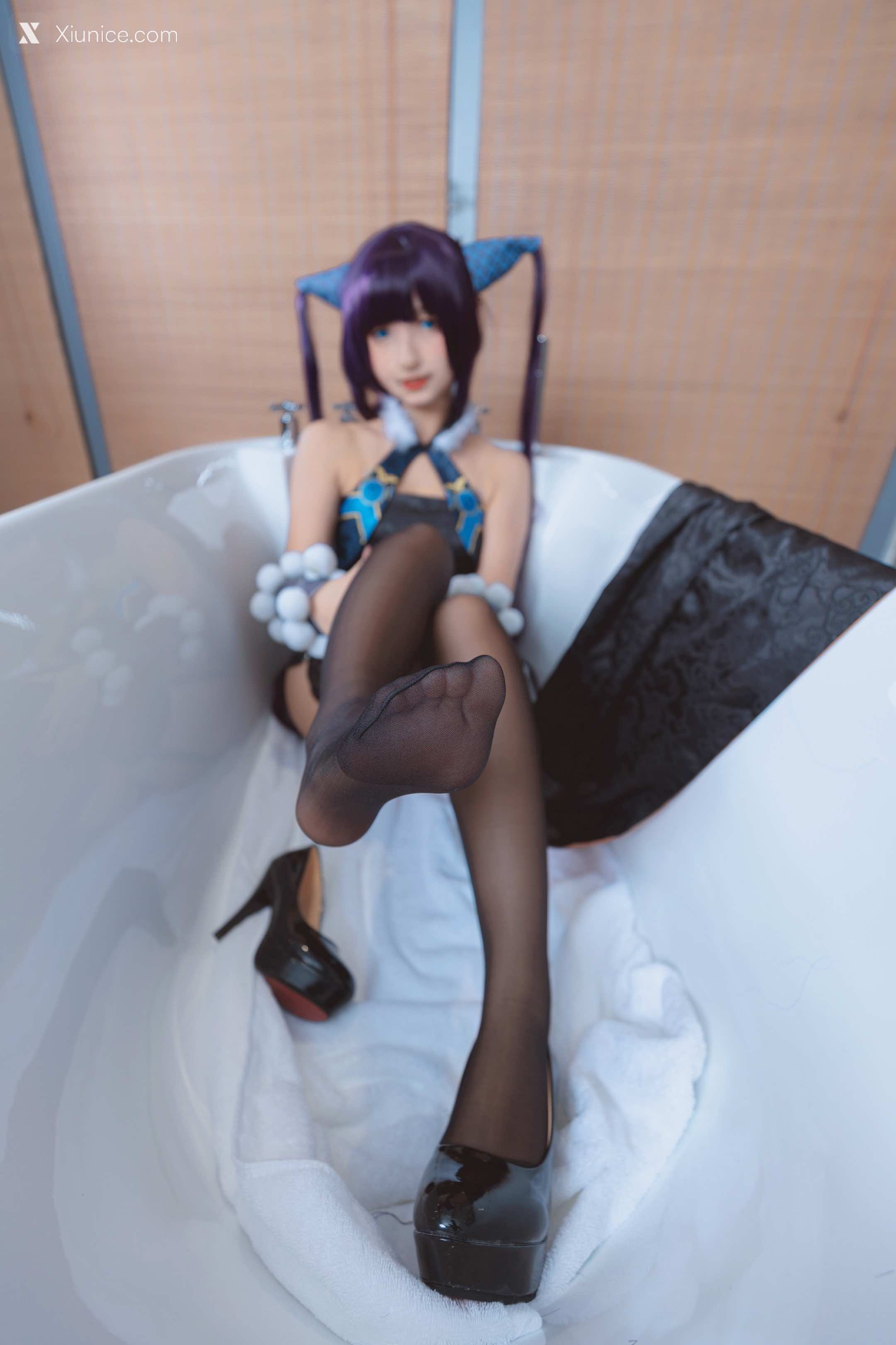 Coser@神楽坂真冬 Vol.062 绝对企画-FGO杨贵妃&企鹅莉莉丝《極楽の氷》 第93张