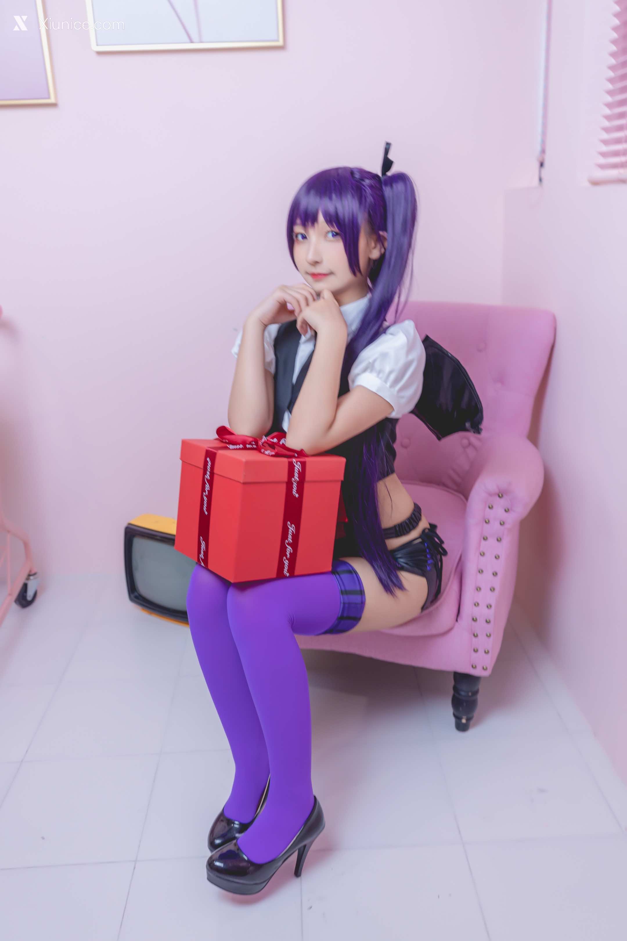 Coser@神楽坂真冬 Vol.064 绝对企画-黛玉&小恶魔《色の香り》 第80张