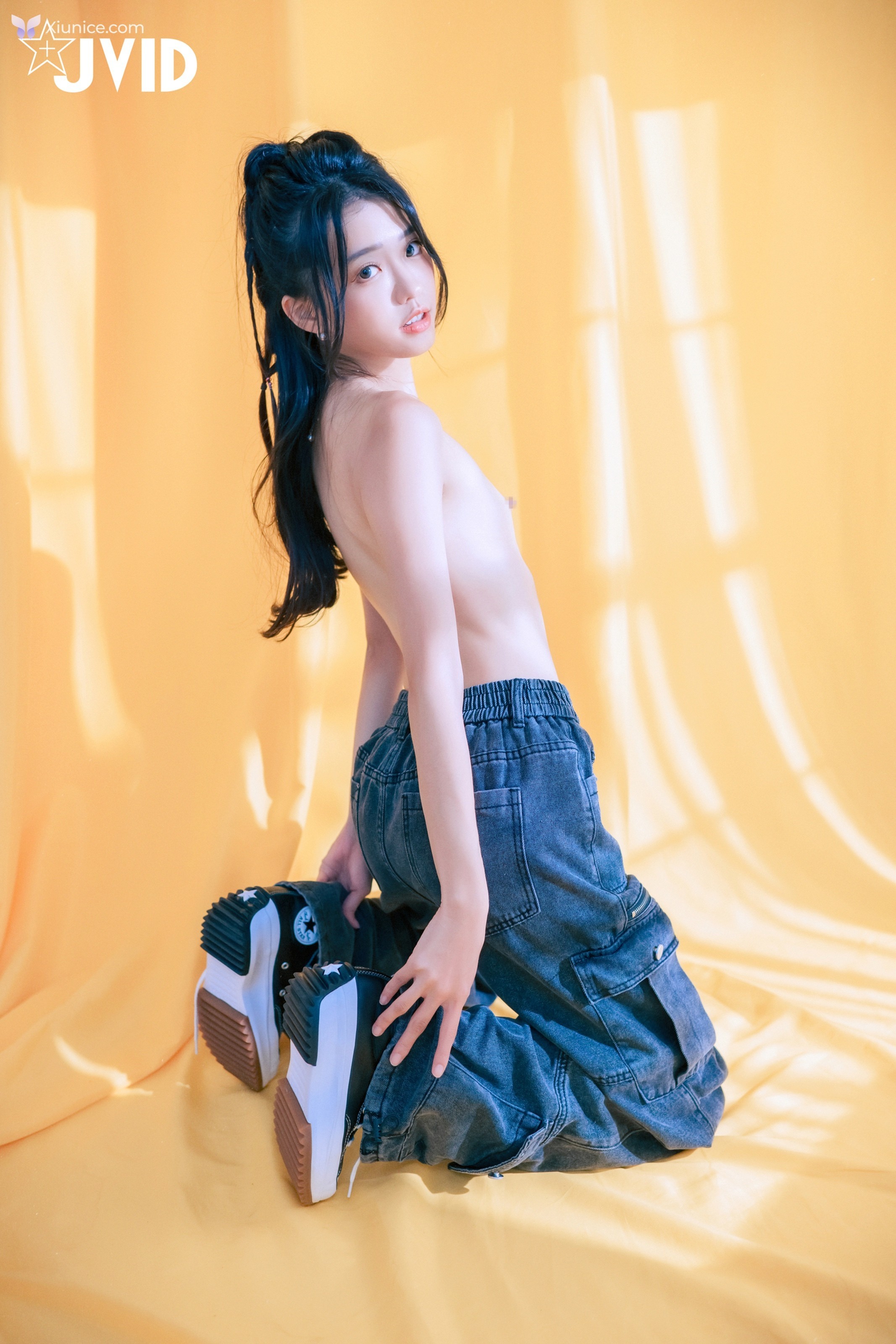 JVID 妍妍 Angel – 網拍模特兒の淺規則妍妍遭射淫師脅迫脫衣強拍裸照配合度太高反而引起射淫師邪念 第55张