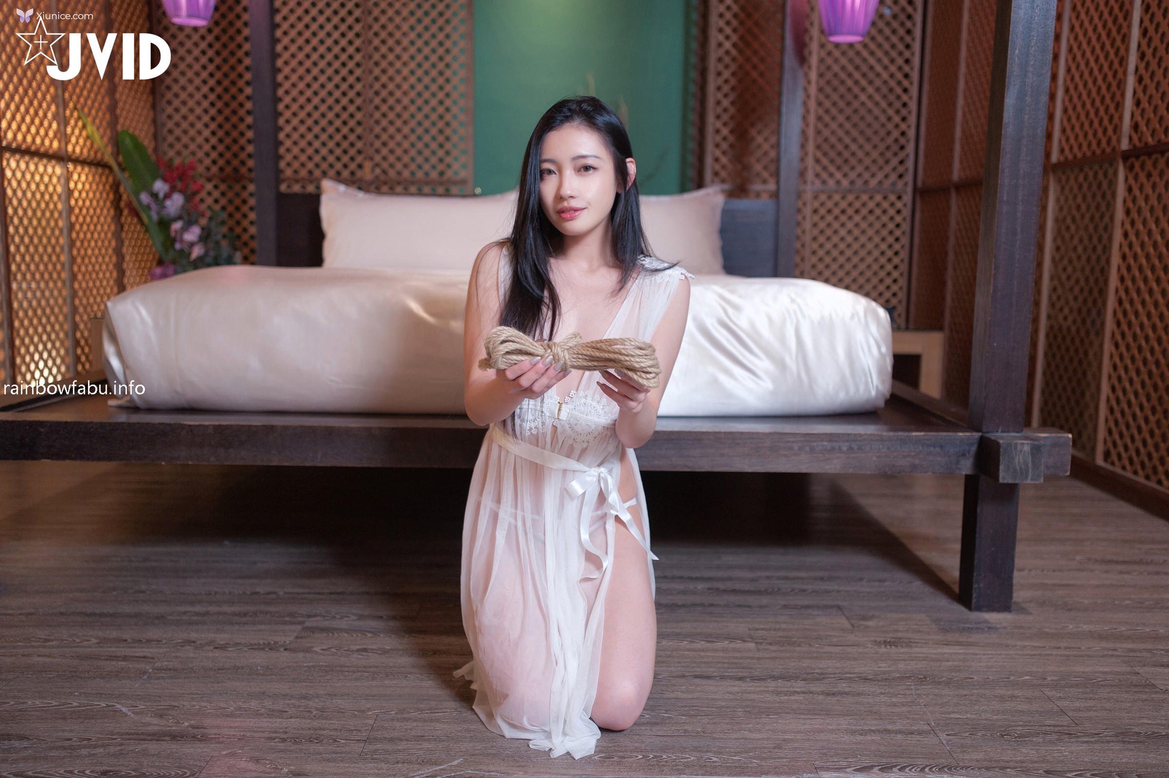 JVID 夏暮光 – 夏暮光の繩縛初體驗 絕美女神の緊縛掙扎 第58张