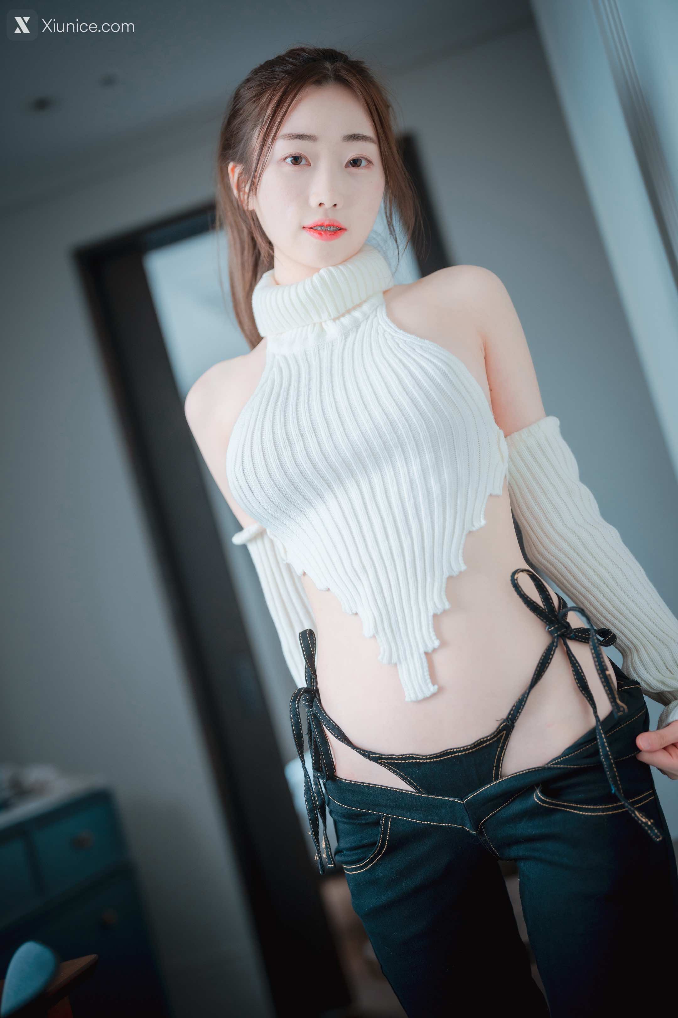 DJAWA Photo – Kim Ji-won (김지원) – Knit & Denim 第2张