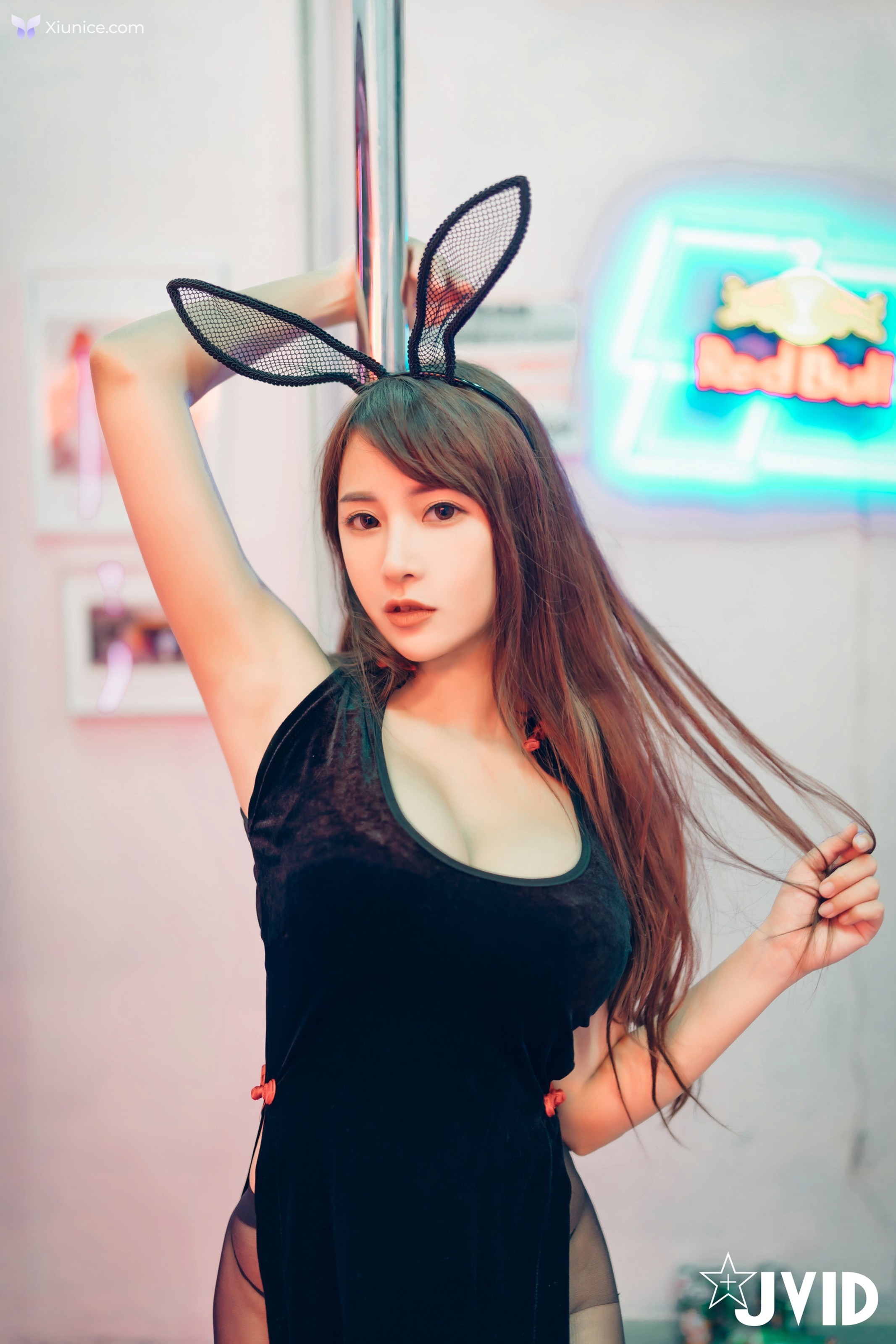 JVID Lele 樂樂 – 美人西施 樂樂得來速檳榔攤 臉紅心跳的特別服務上空無碼無遮 第55张