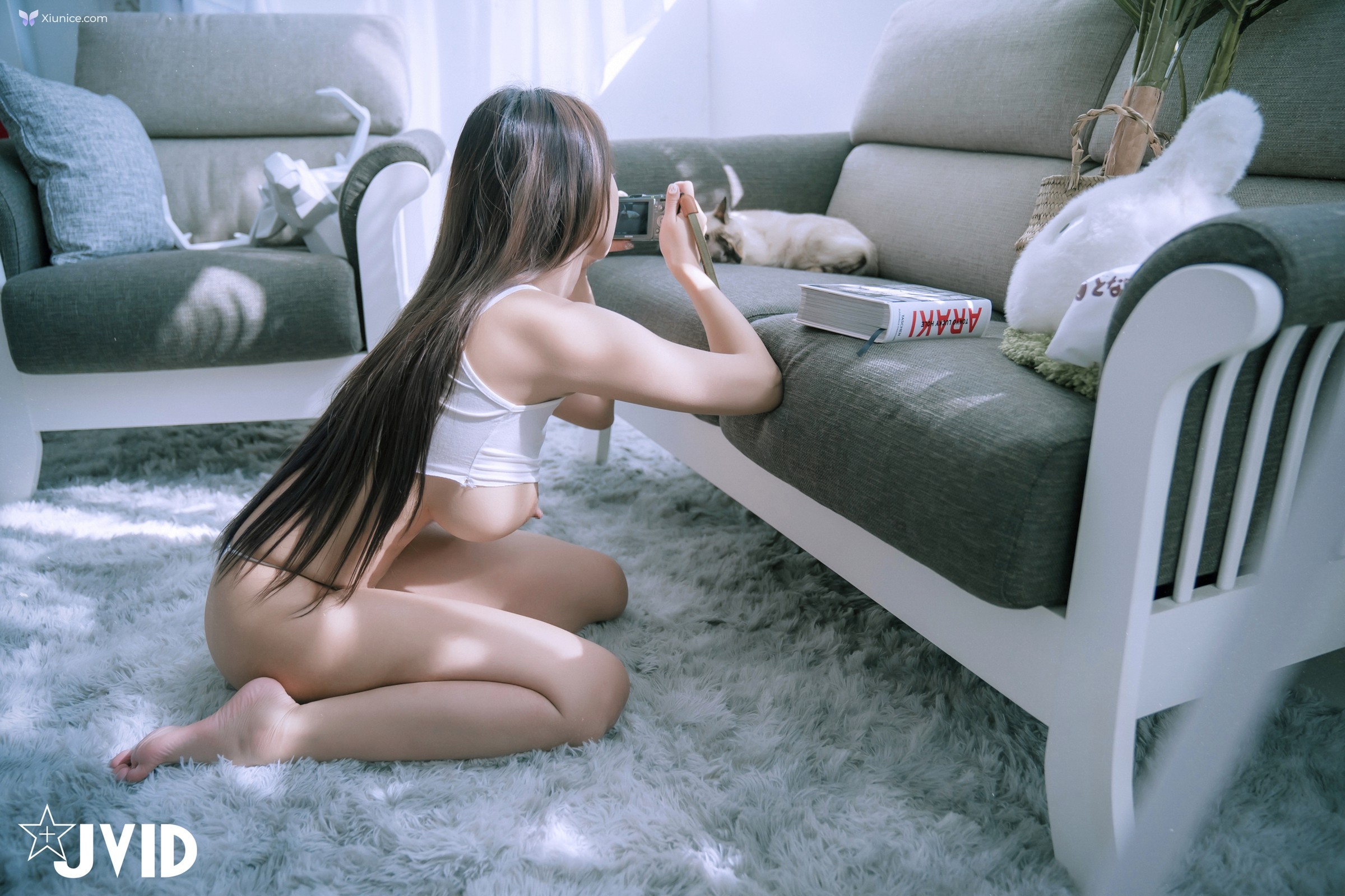JVID Lele 樂樂 – 美巨乳樂樂最新力作性感晨光等你一起來滾床 第116张