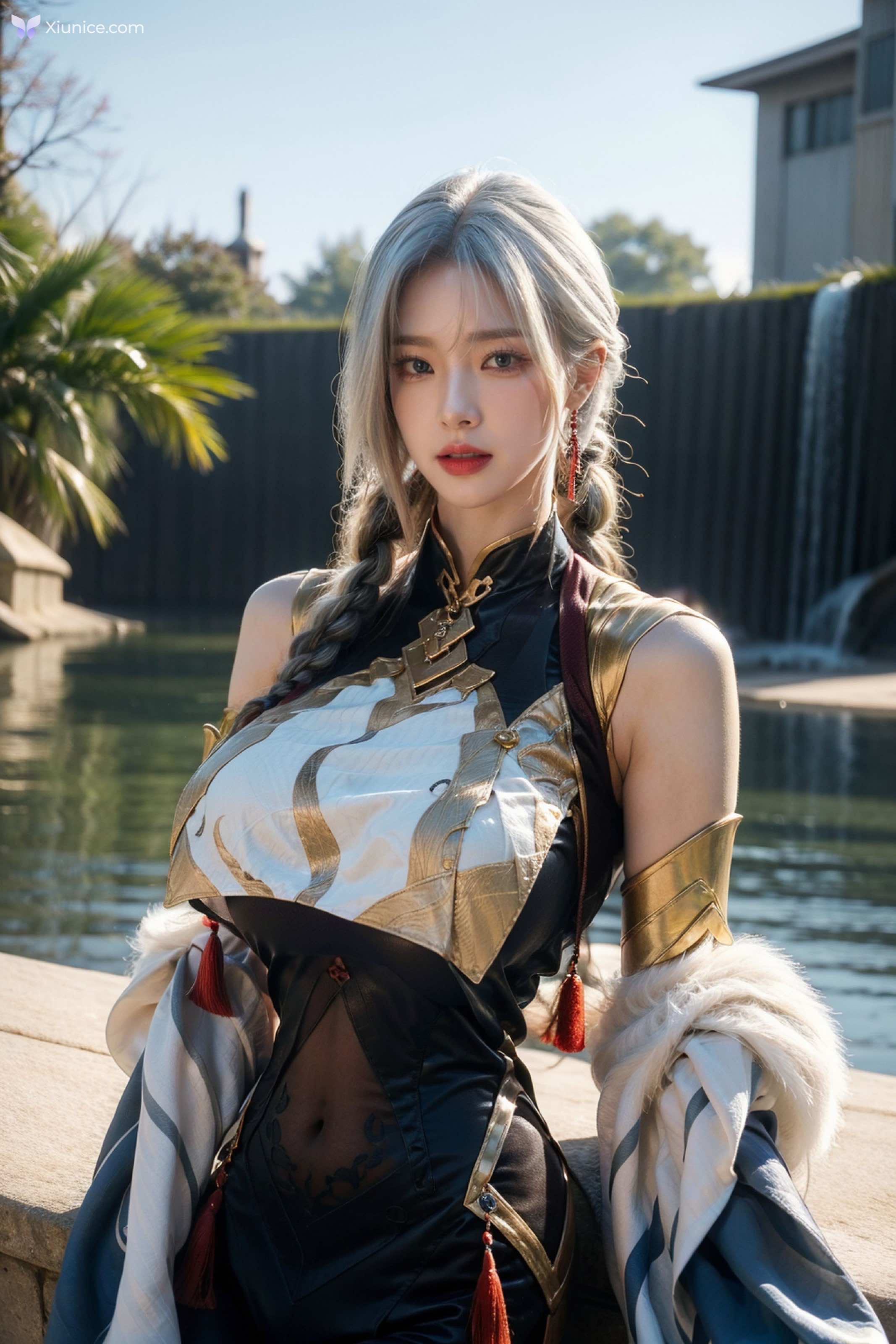AI Girl 拟实画风-姐姐的剑灵COS 第145张