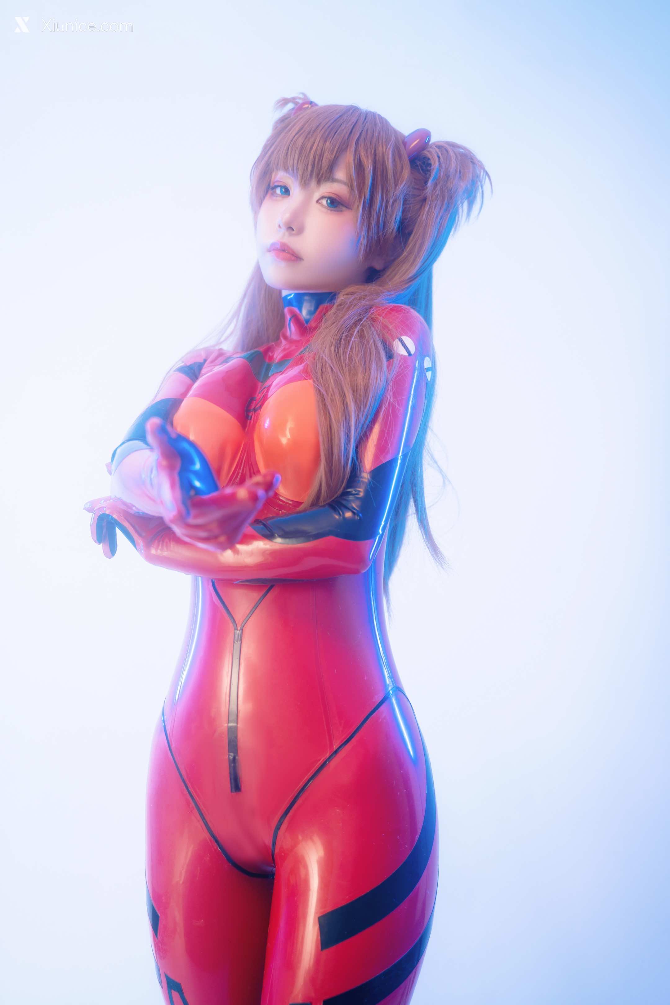 Coser@爆机少女喵小吉 (Nekokoyoshi) 明日香 人类补奸计划 第70张