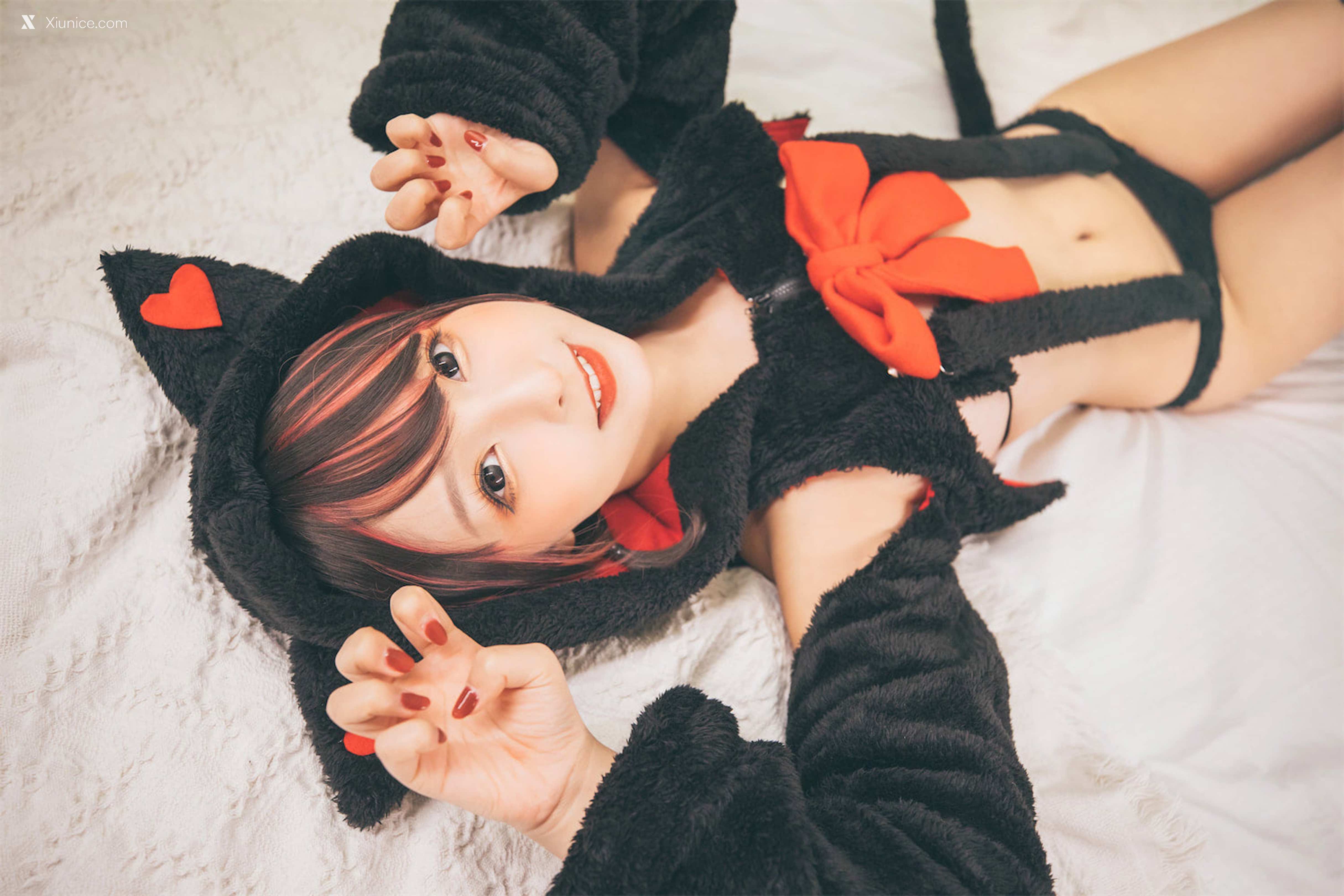 Coser@神楽坂真冬 Vol.077 绝对企画-《白黑の猫》 第5张