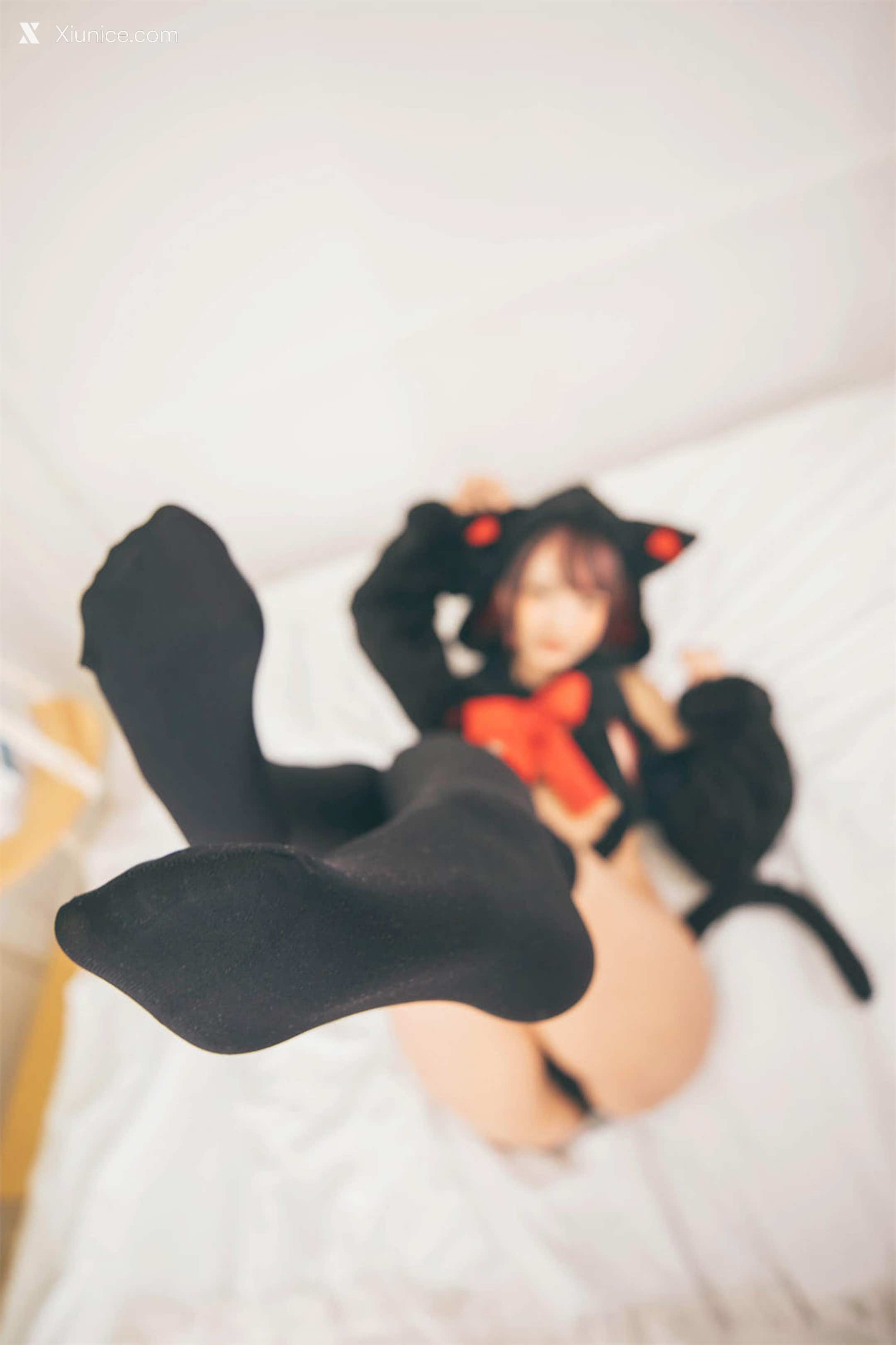 Coser@神楽坂真冬 Vol.077 绝对企画-《白黑の猫》 第55张
