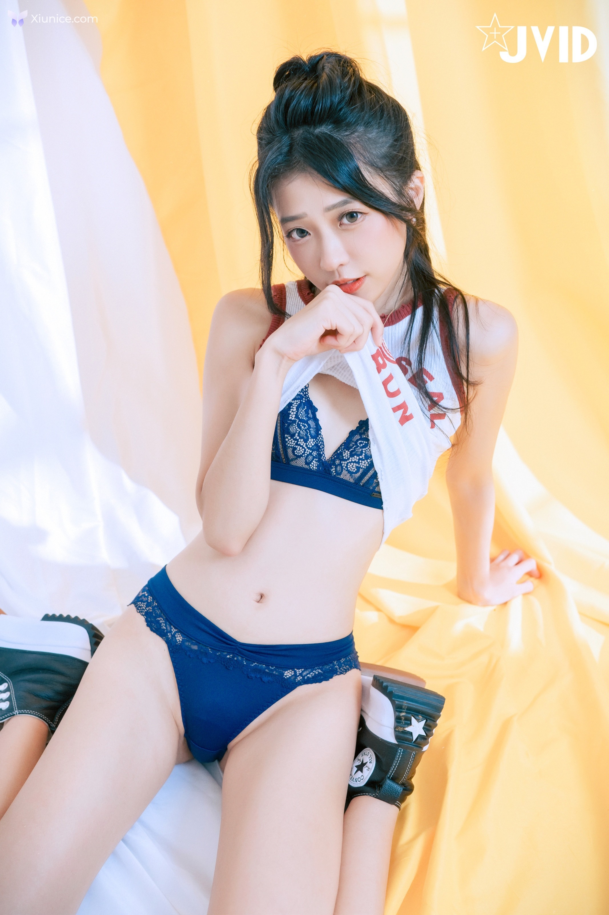 JVID 妍妍 Angel – 網拍模特兒の淺規則妍妍遭射淫師脅迫脫衣強拍裸照配合度太高反而引起射淫師邪念 第31张