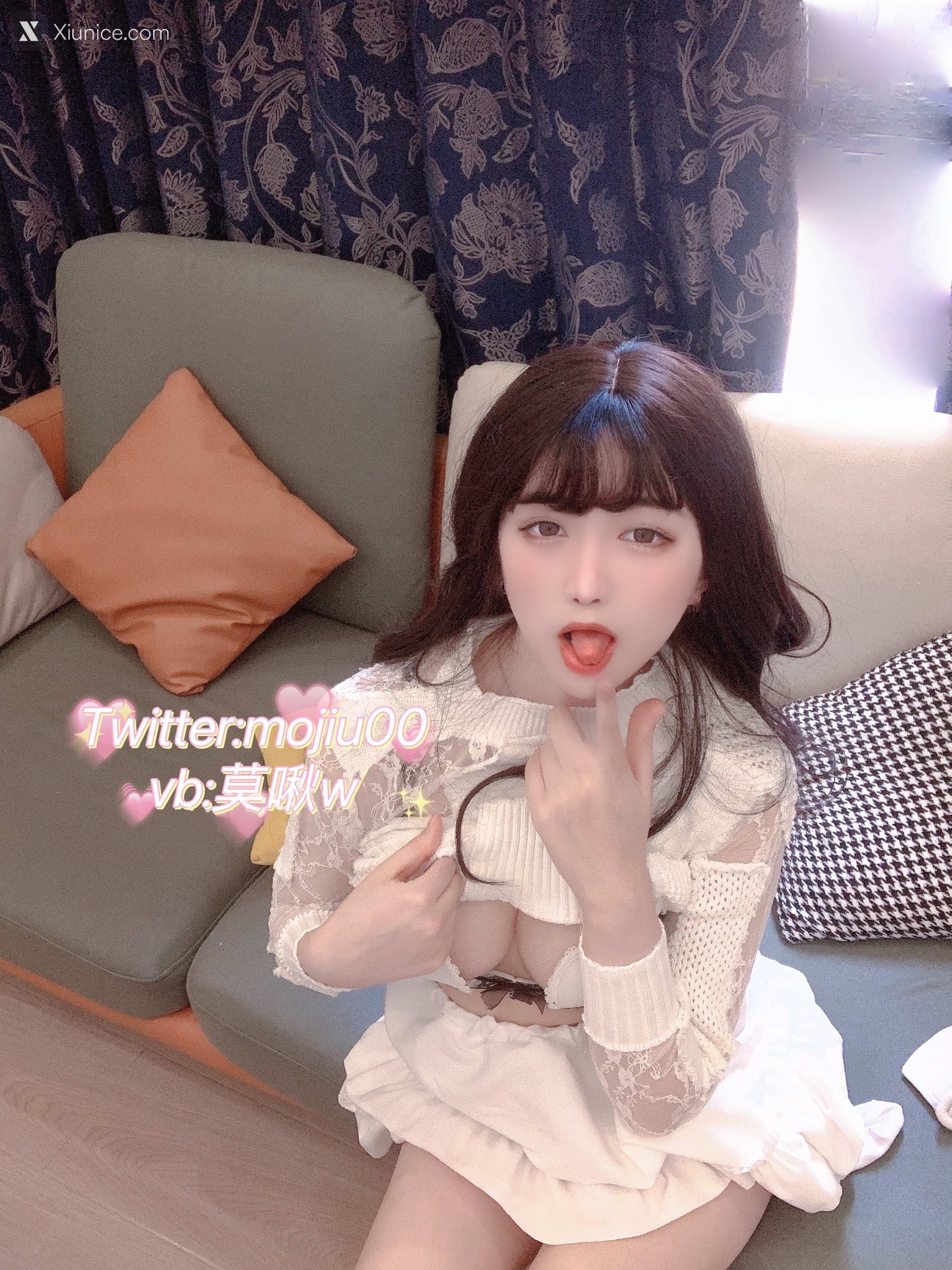 Coser@小青茗 纯欲毛衣 第32张