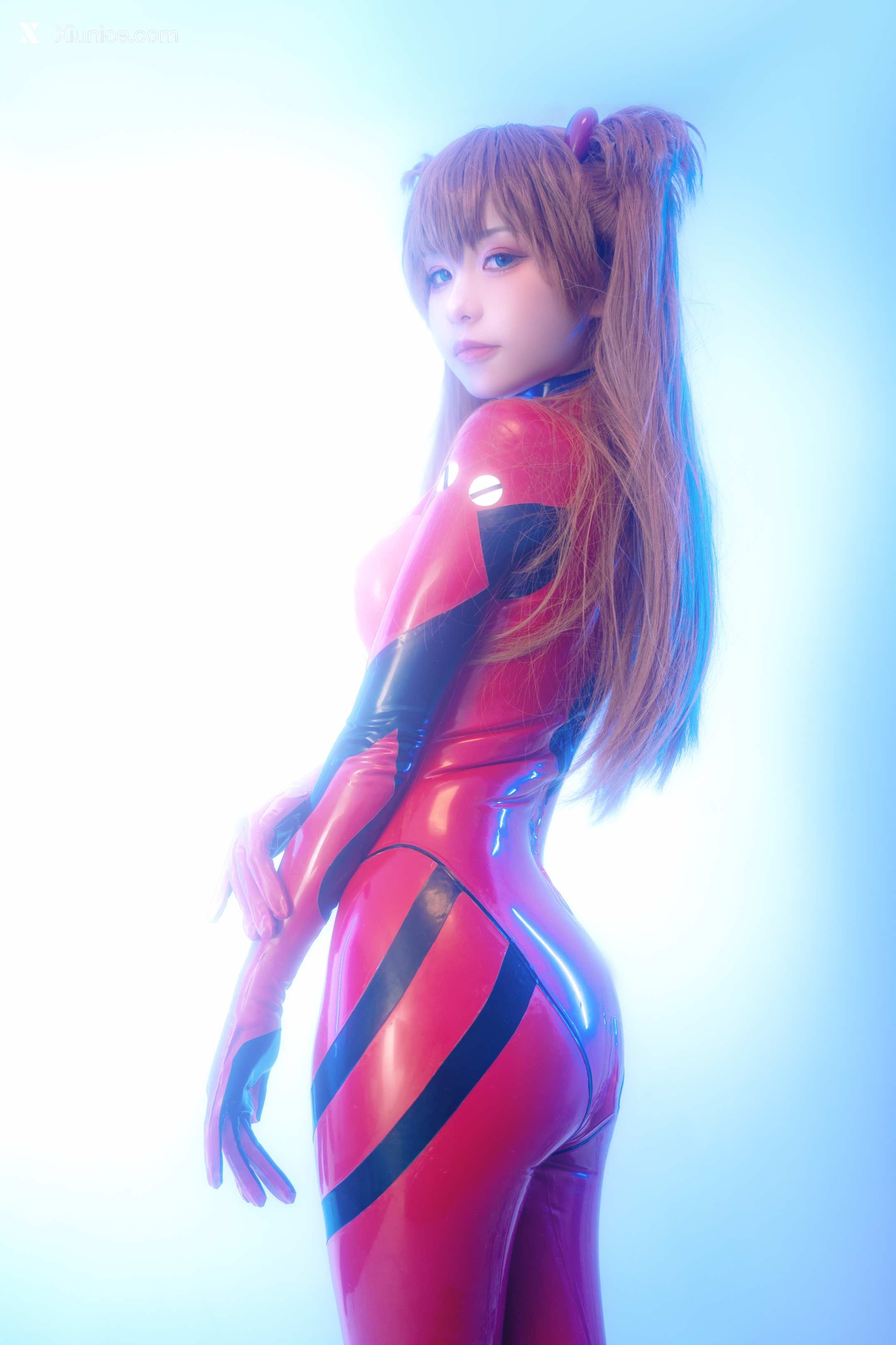 Coser@爆机少女喵小吉 (Nekokoyoshi) 明日香 人类补奸计划 第16张