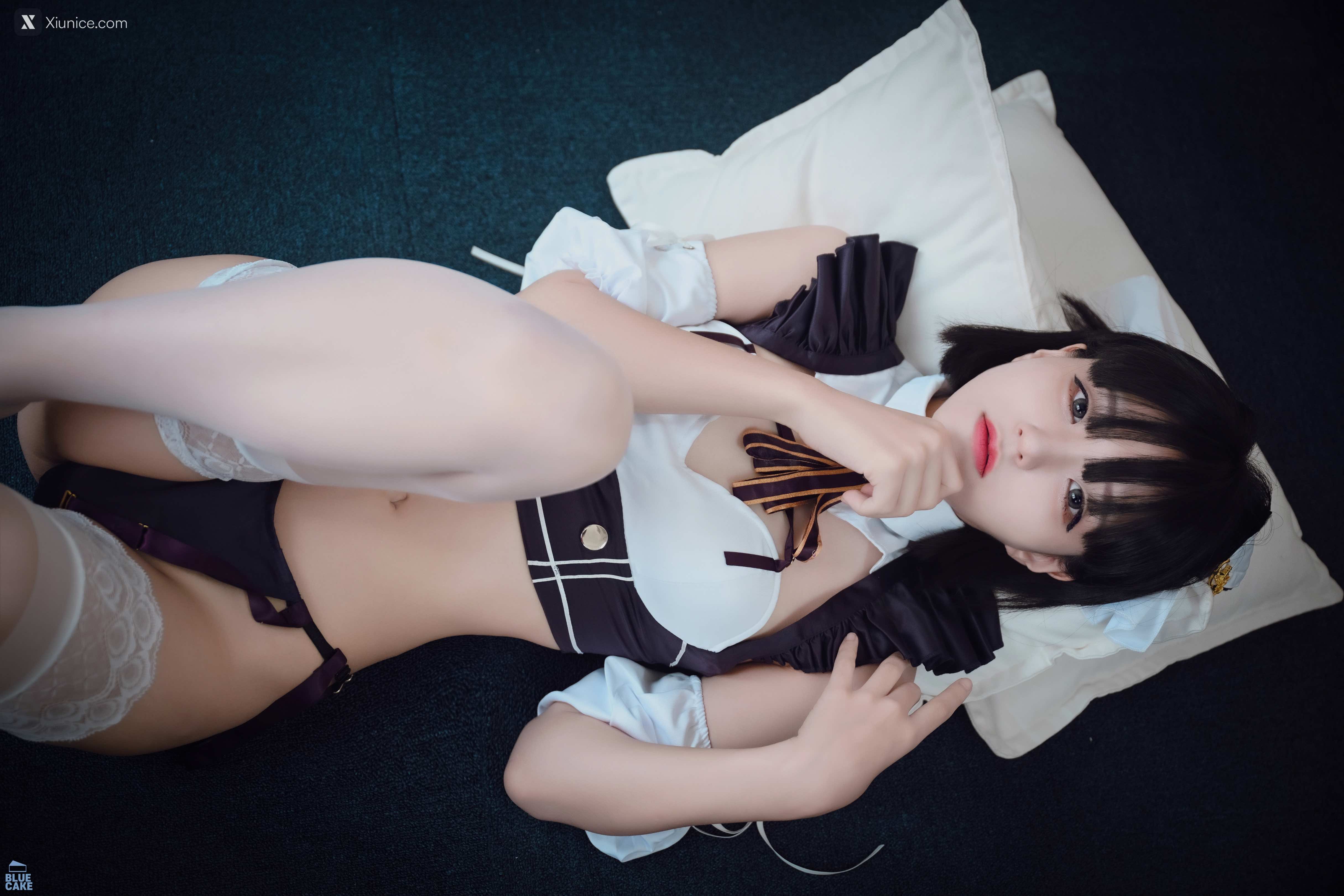 BLUECAKE Jeong Jenny (정제니) – Maid Cosplay 第47张