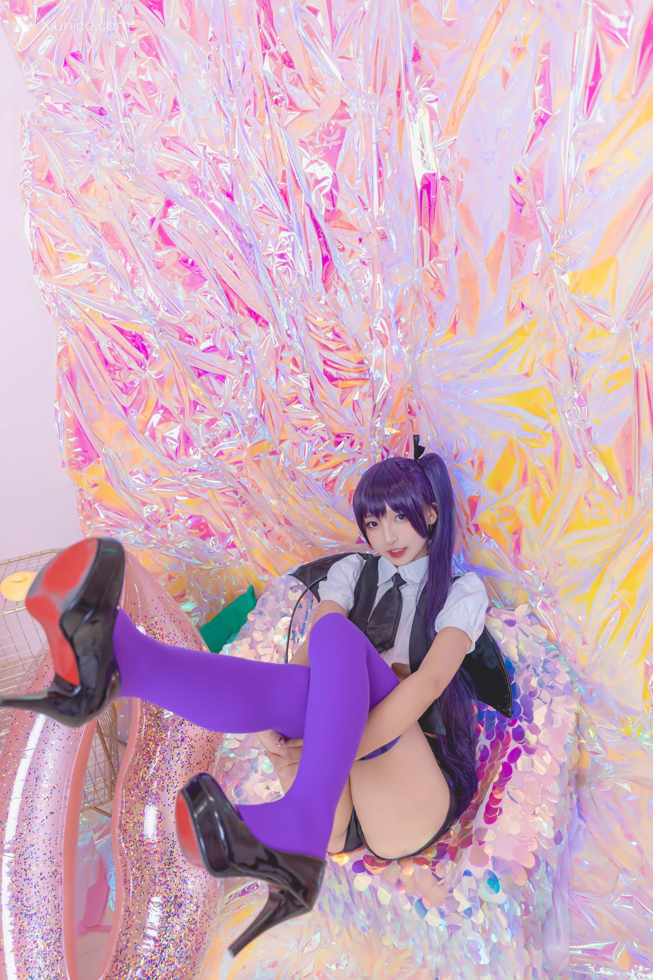 Coser@神楽坂真冬 Vol.064 绝对企画-黛玉&小恶魔《色の香り》 第61张