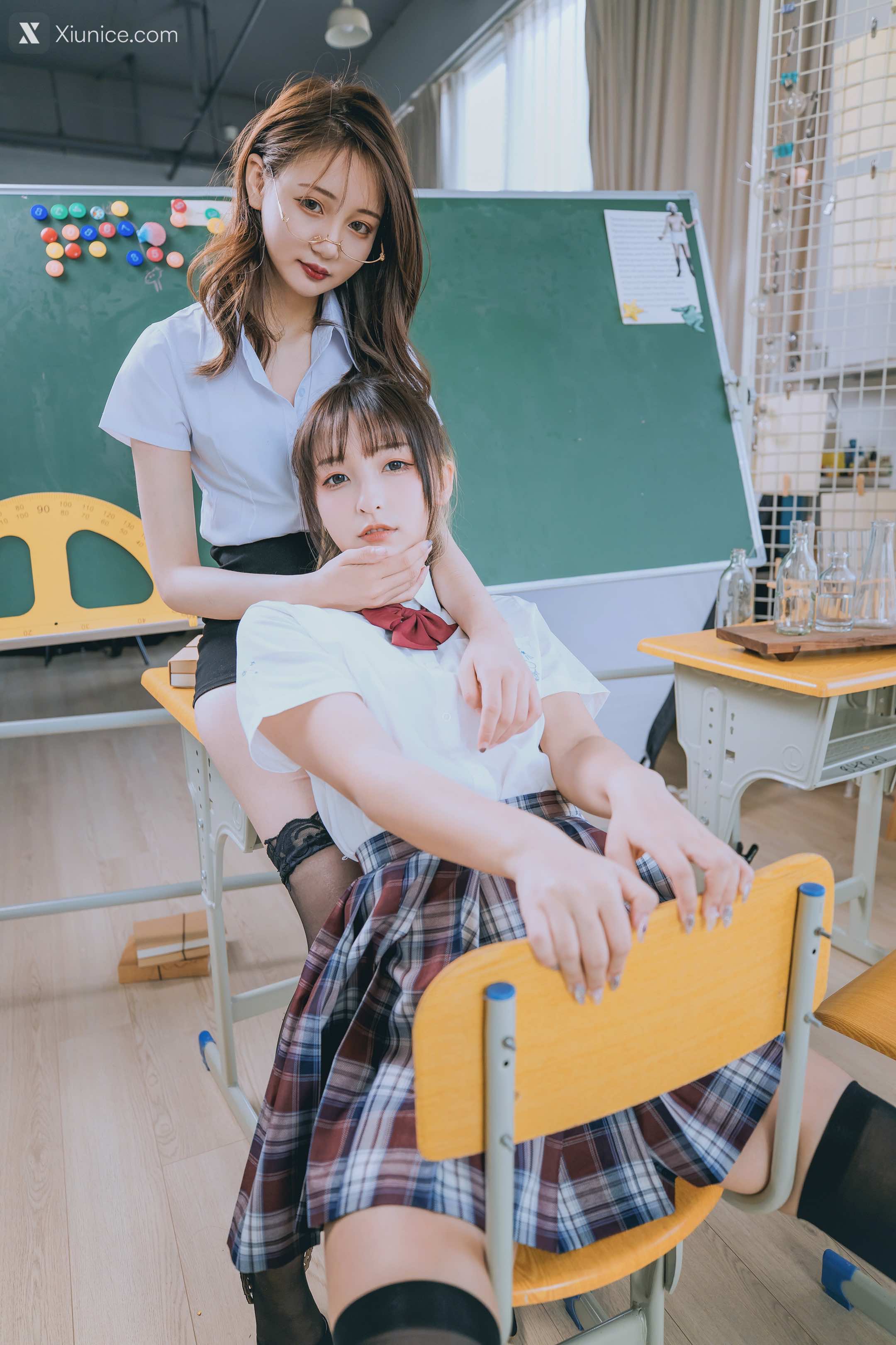 Coser@神楽坂真冬 Vol.059 绝对企画-百合教室《数之歌》 第23张